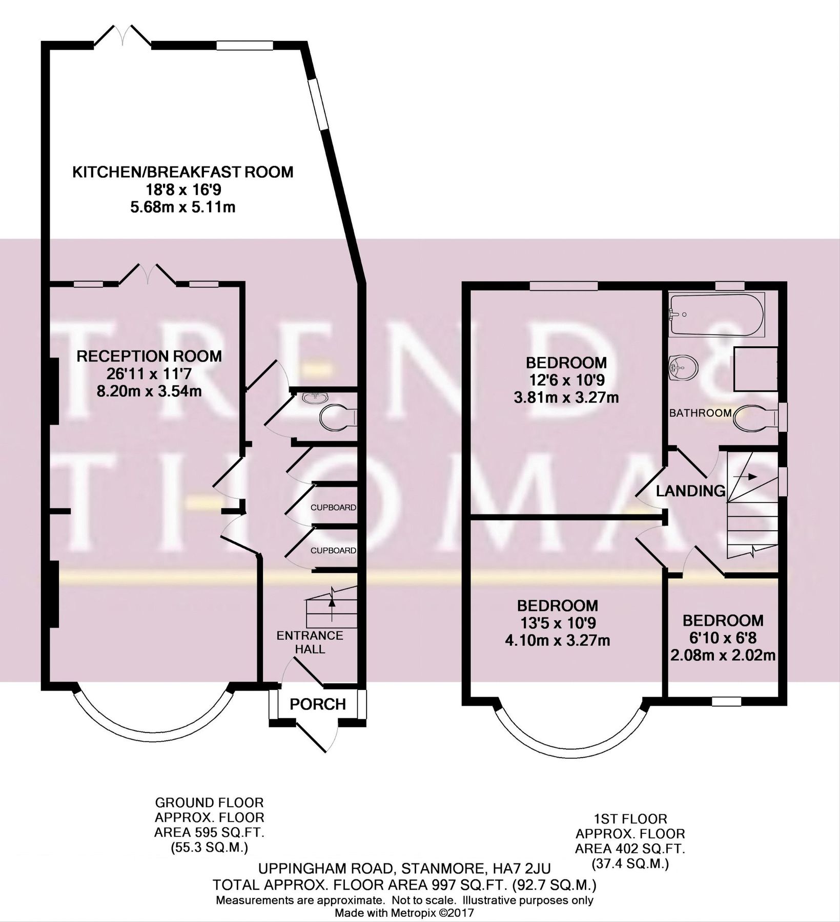 3 bed semidetached house for sale in Uppingham Avenue, Stanmore HA7