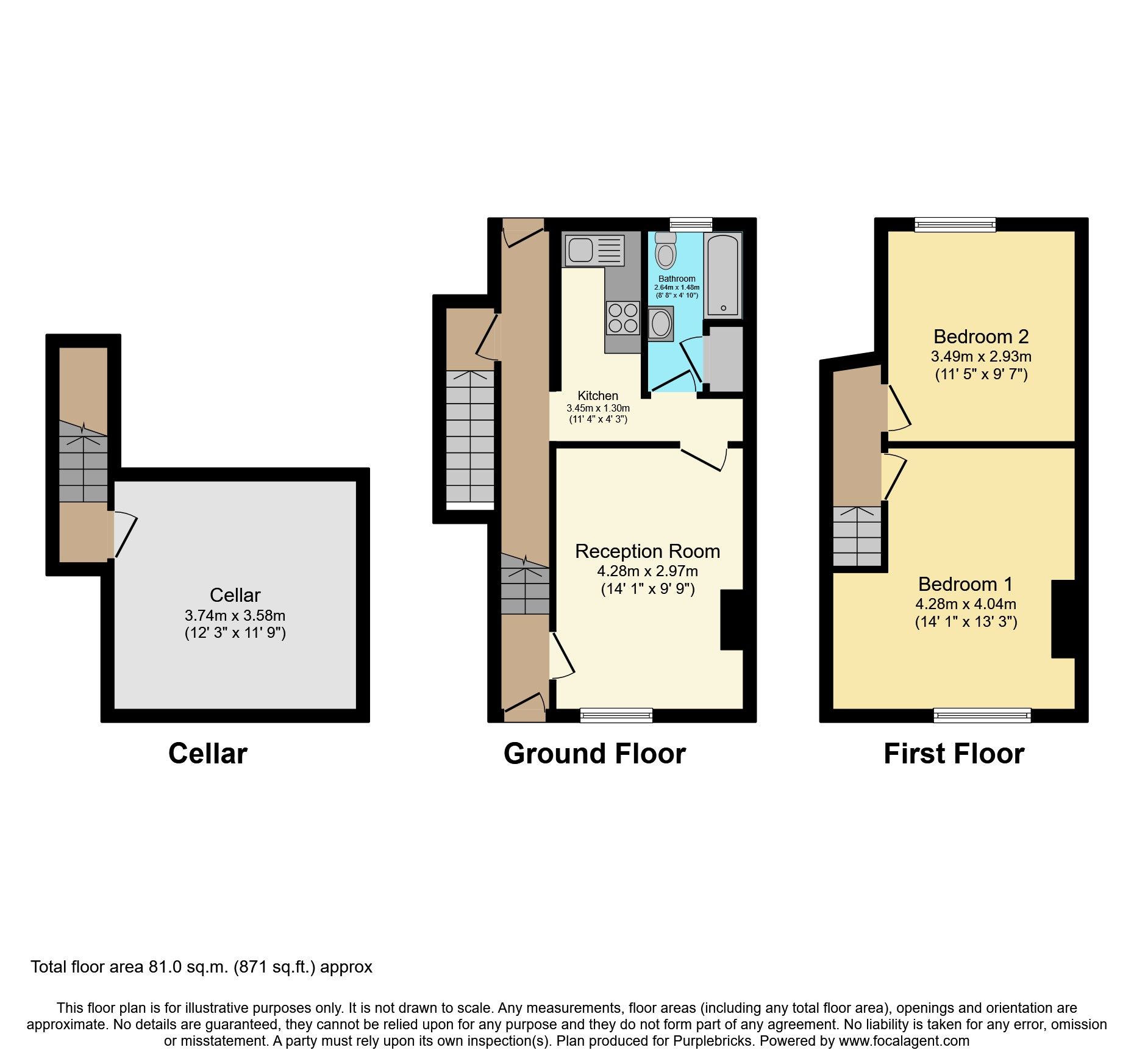 2 bed end terrace house for sale in Bridge End, Barnard Castle DL12