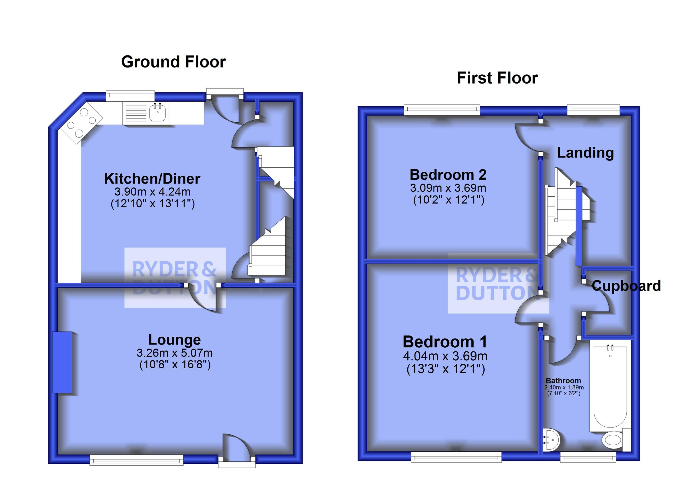 2 bed terraced house to rent in Manchester Road, Linthwaite