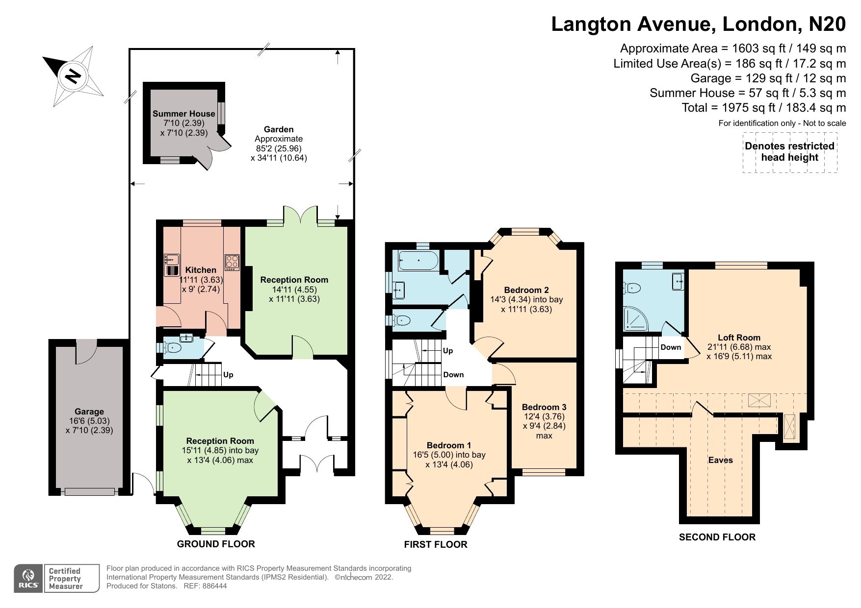4 bed semidetached house for sale in Langton Avenue, London N20 Zoopla