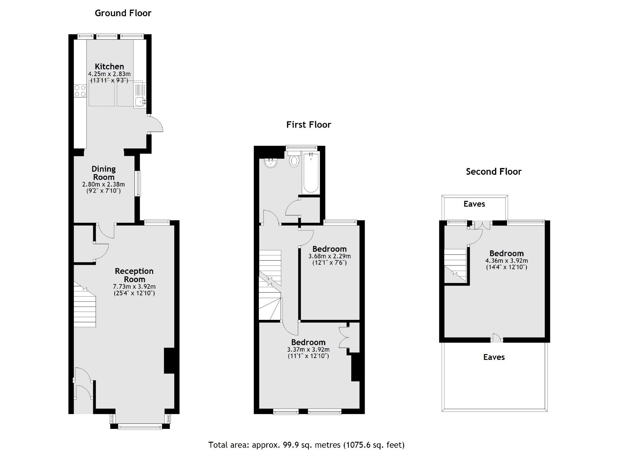 3 bed terraced house for sale in Fourth Cross Road, Twickenham TW2 Zoopla