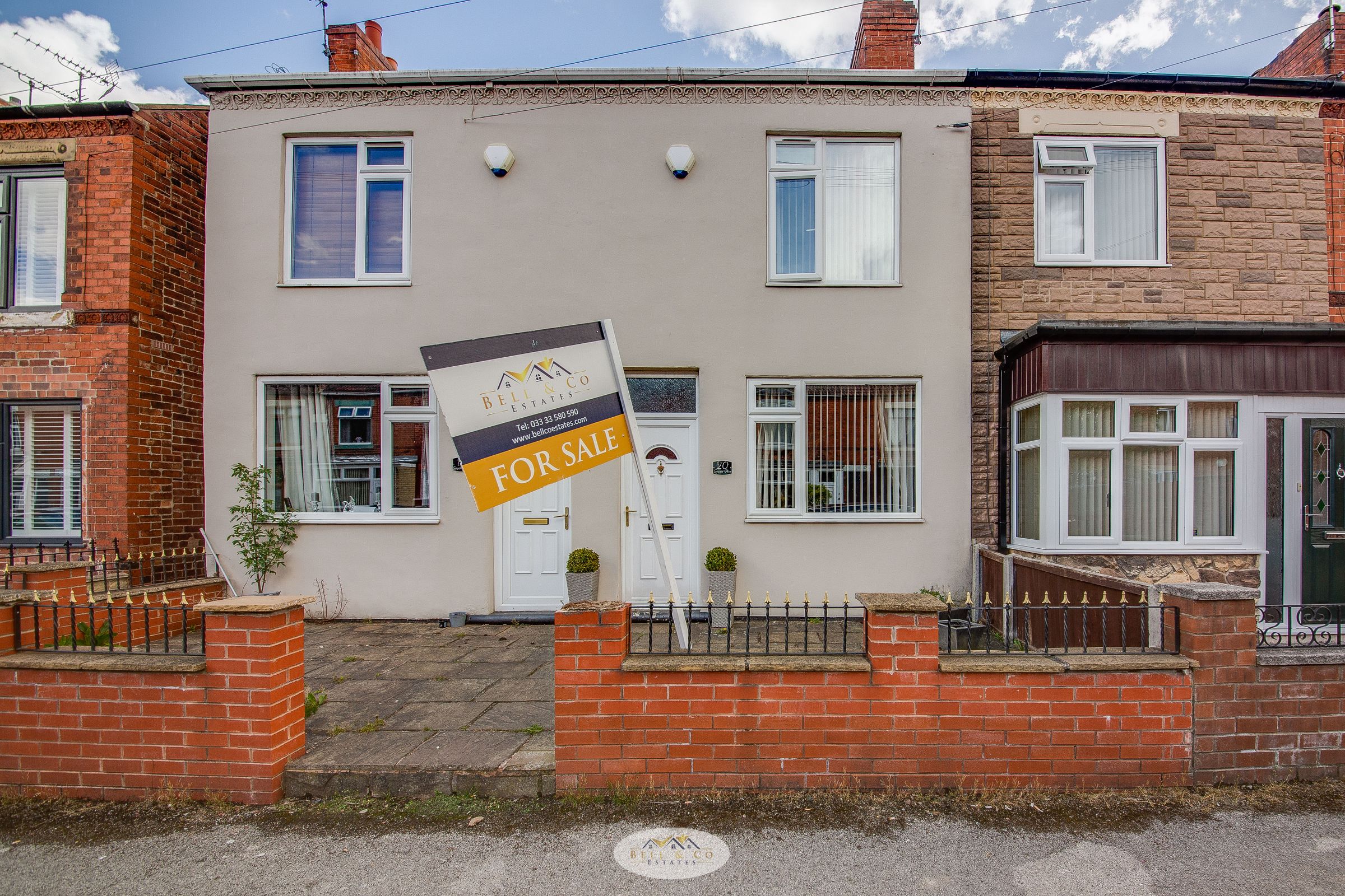 2 bed terraced house for sale in Leopold Avenue, Dinnington, Sheffield