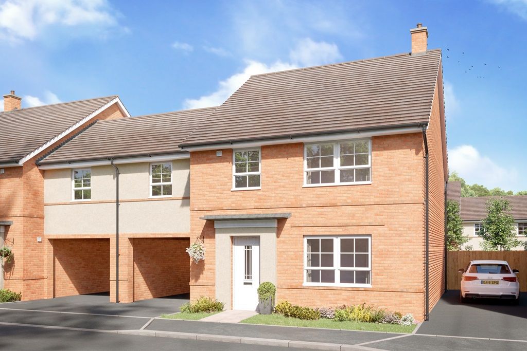 New home, 4 bed semidetached house for sale in "Milfield" at Tingewick
