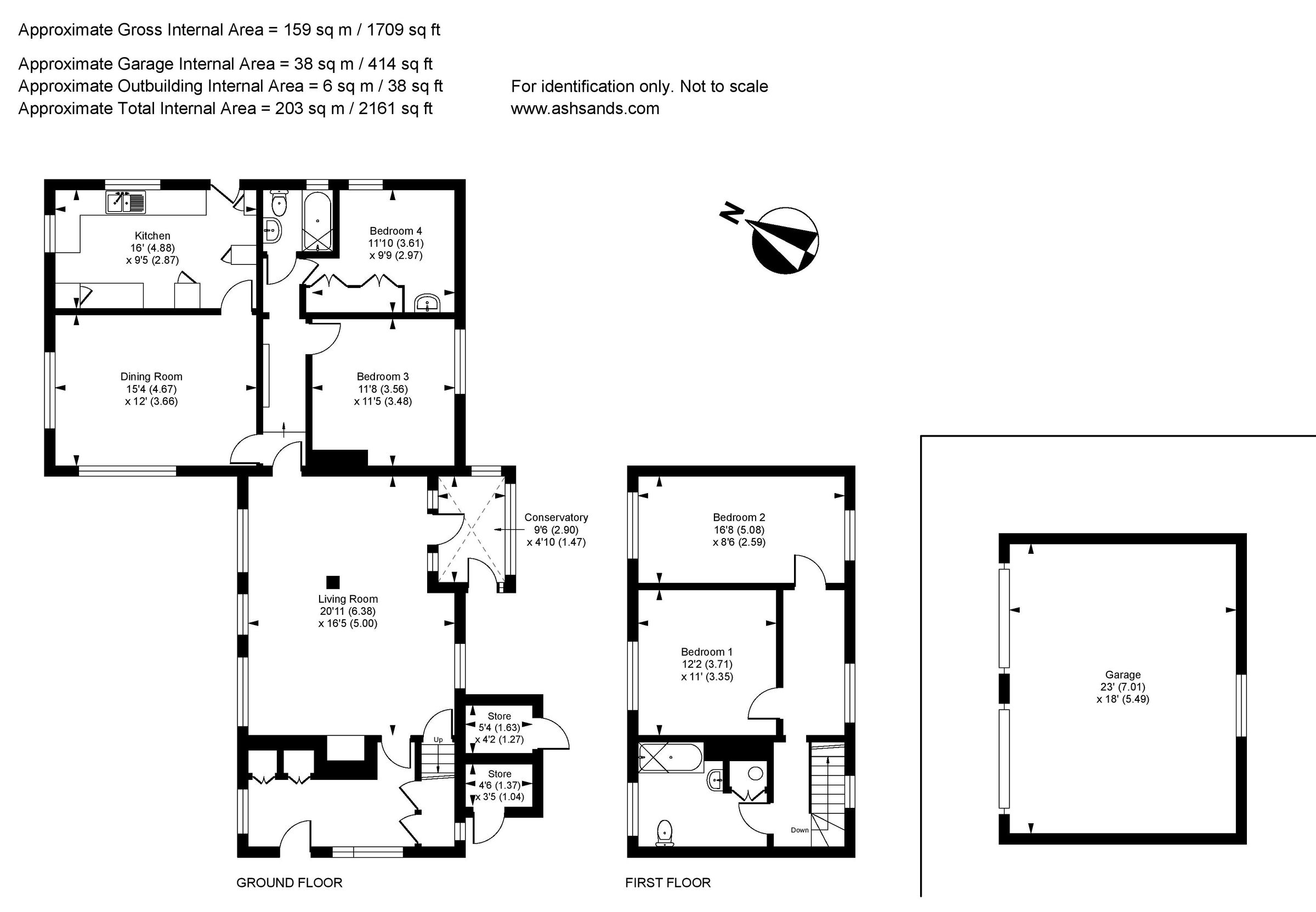 4 bed cottage for sale in Comp Lane, St Mary's Platt, Borough Green