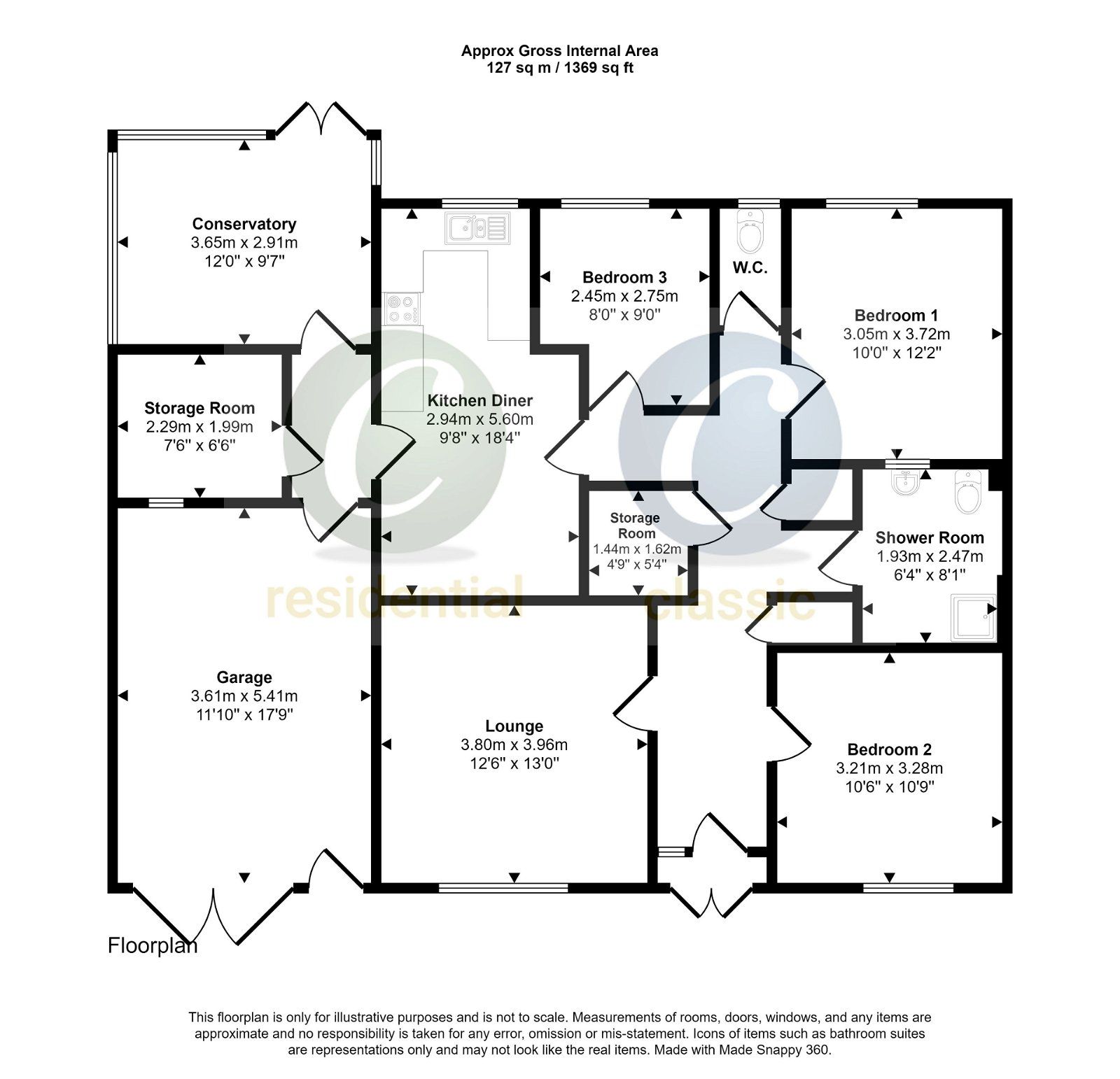3 bed semidetached bungalow for sale in Coulthwaite Way, Brereton