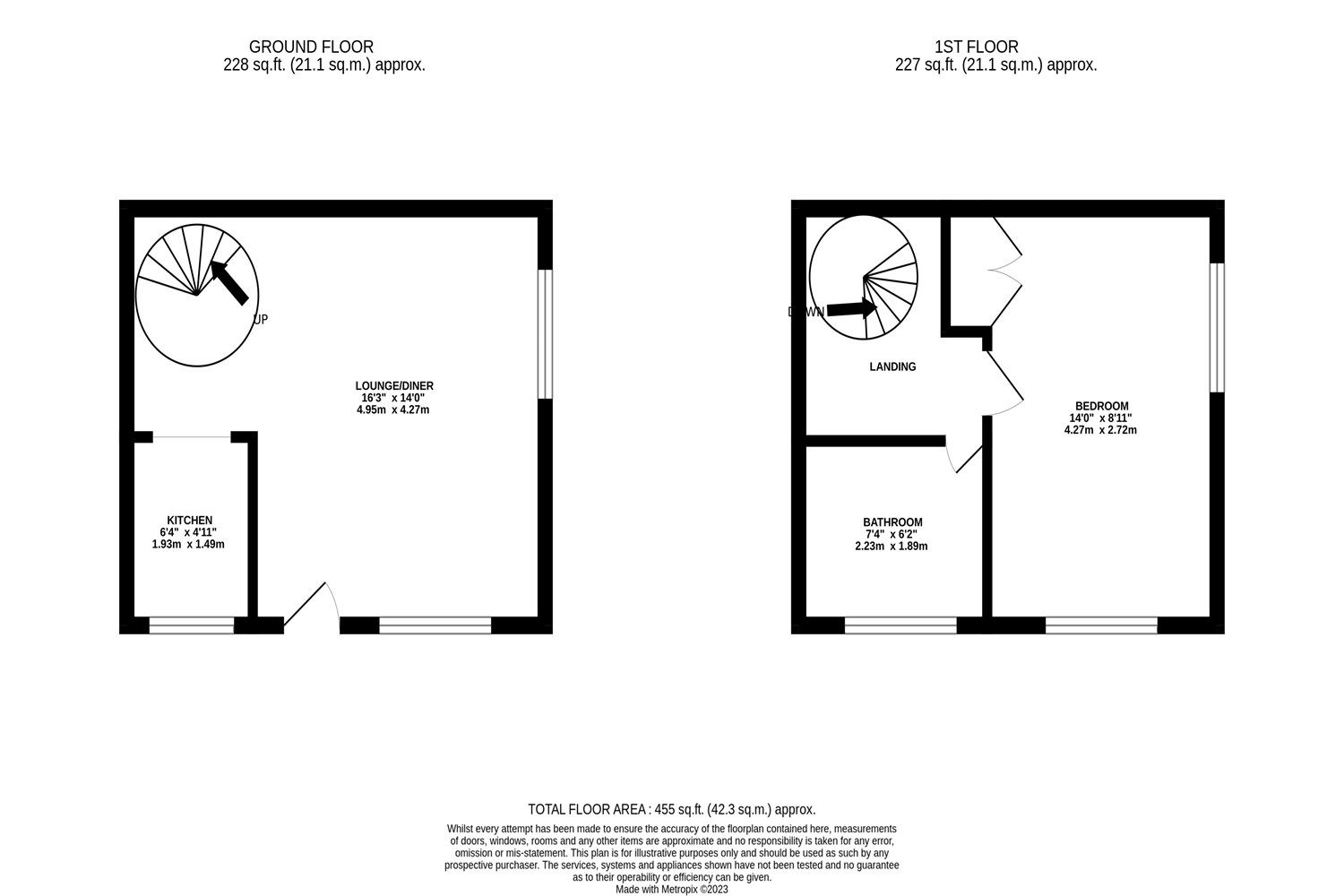 1 bed semidetached house for sale in Bluebell Court, Beechwood
