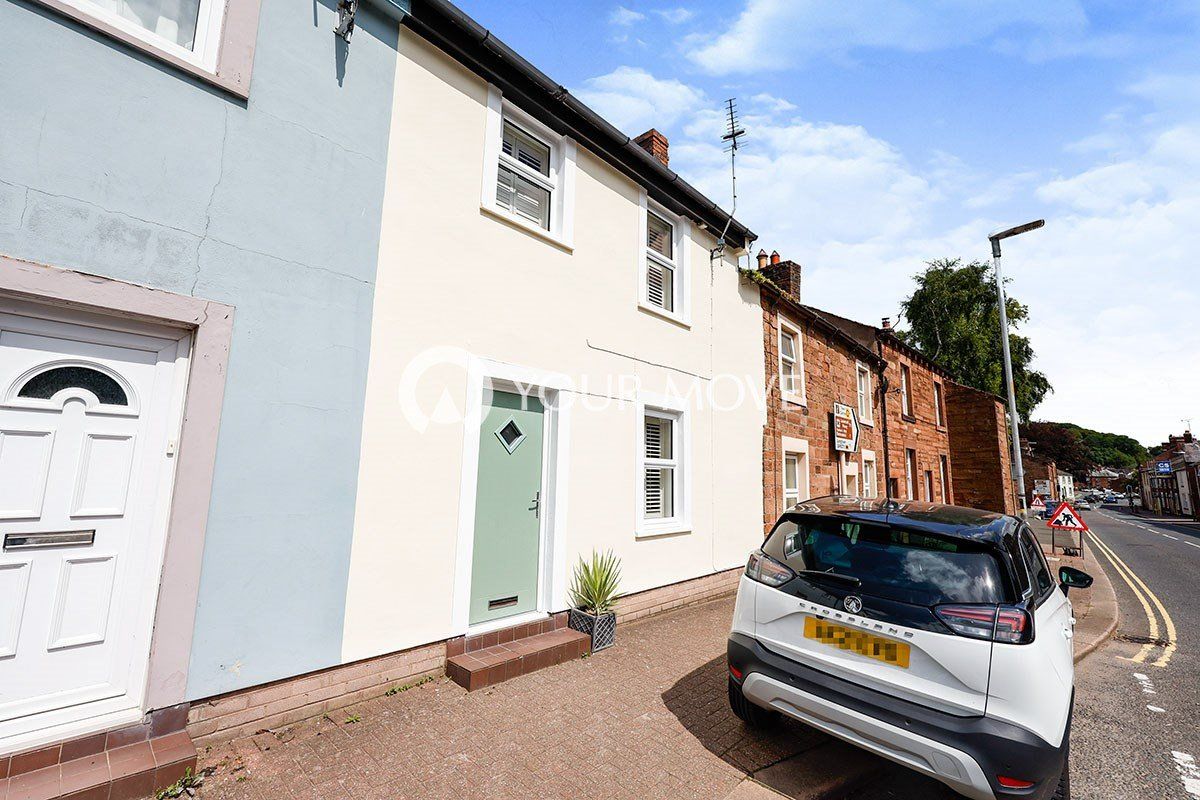 3 bed terraced house for sale in Carlisle Road, Brampton, Cumbria CA8