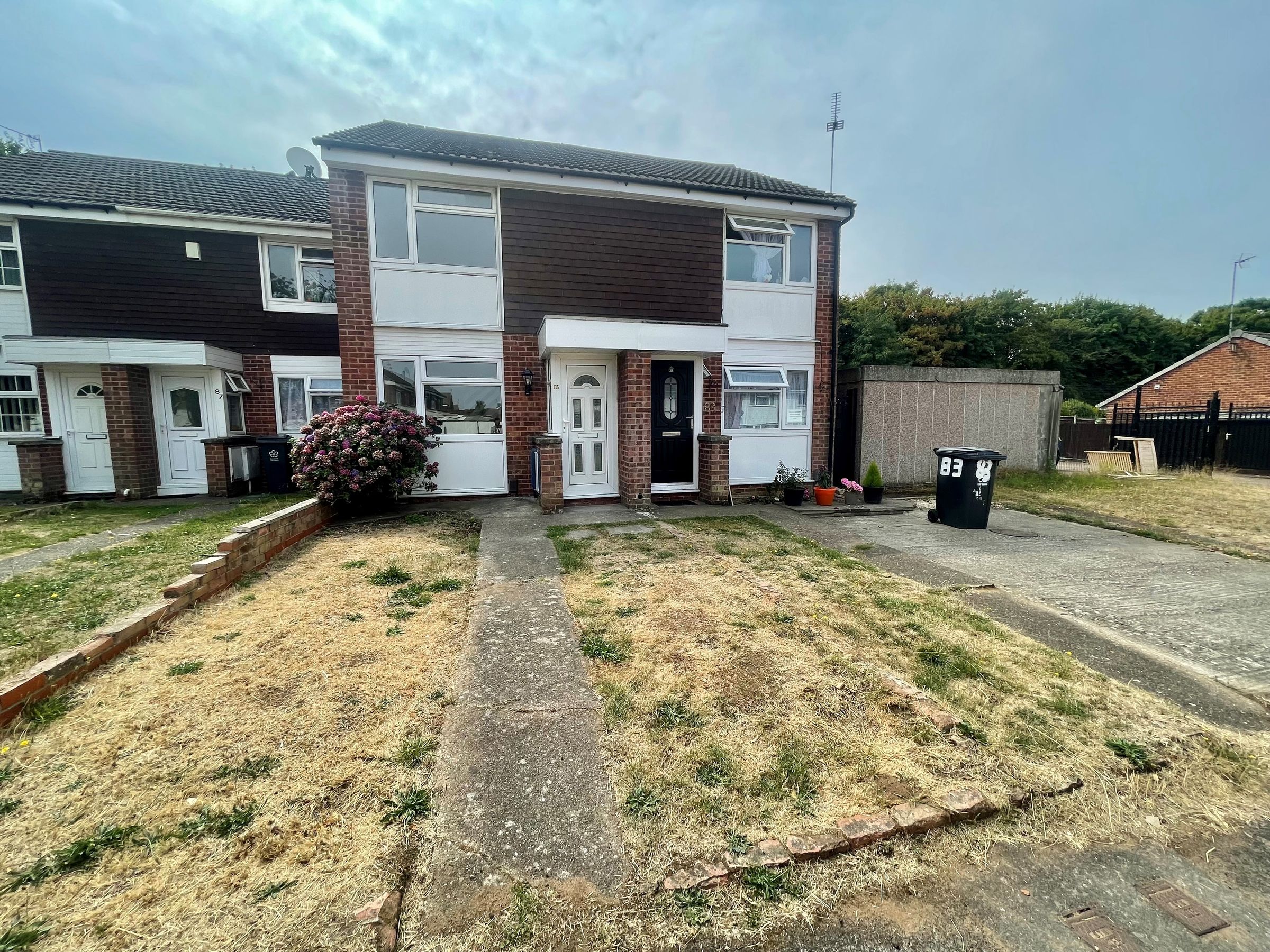 2 bed terraced house for sale in Huggett Close, Rushey Mead, Leicester