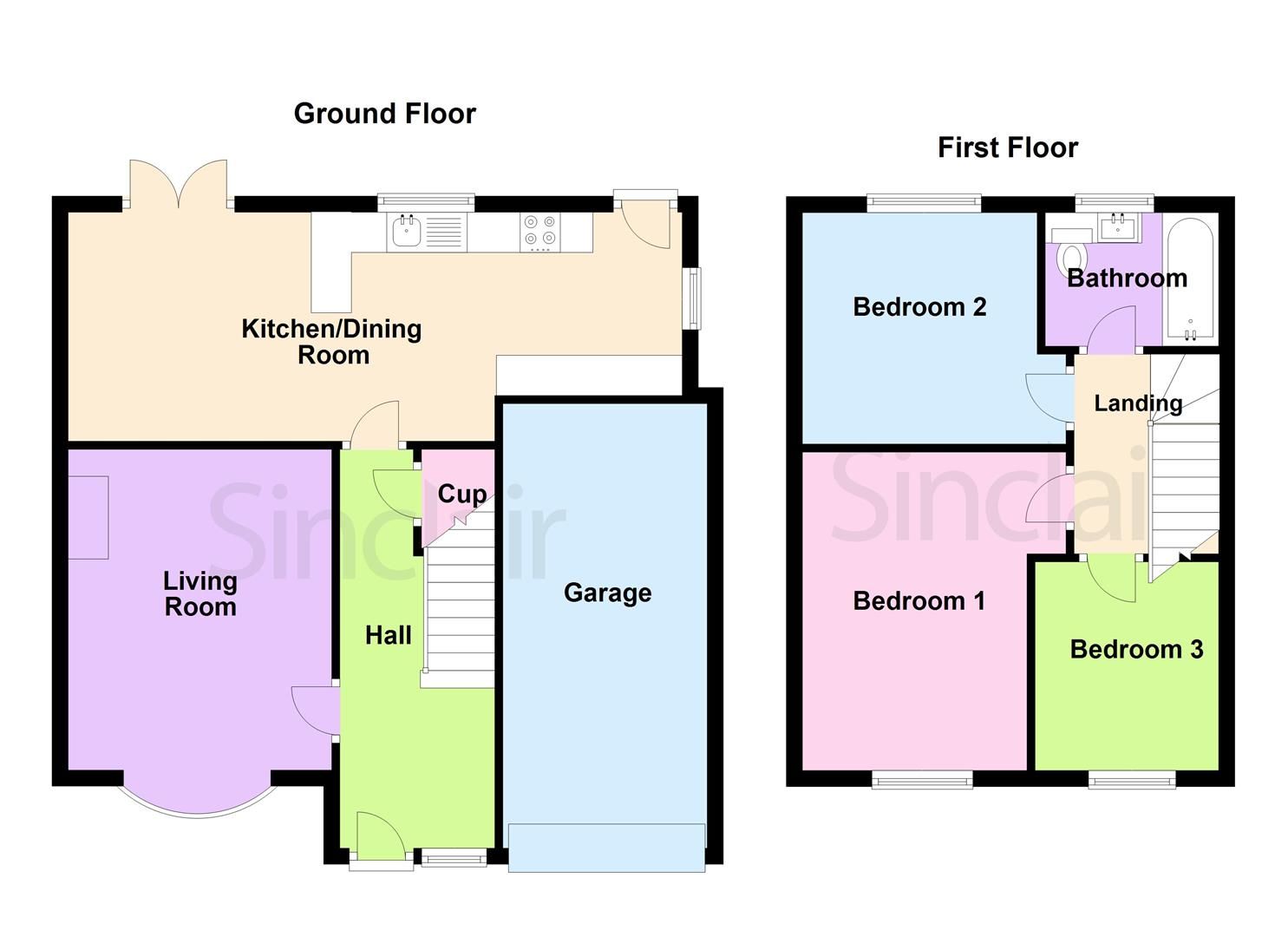3 bed semidetached house for sale in Station Road, Hugglescote