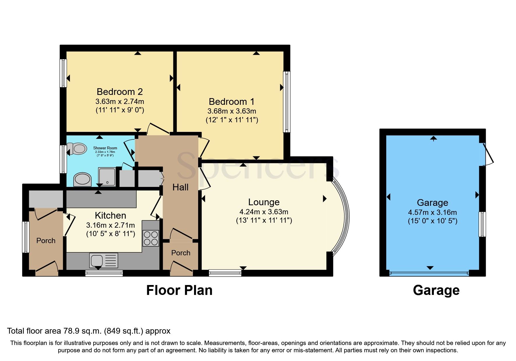 2 bed bungalow for sale in Gloucester Crescent, Wigston LE18 Zoopla