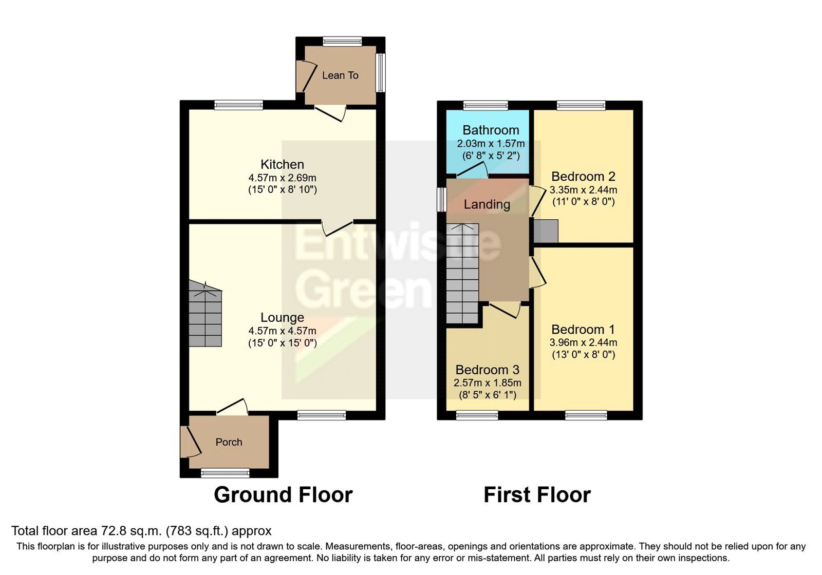 3 bed semidetached house for sale in St. Davids Drive, Callands
