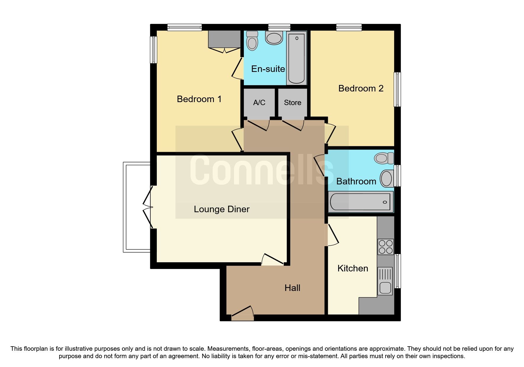 2 bed flat for sale in Hines Court, Rooksdown, Basingstoke RG24 Zoopla