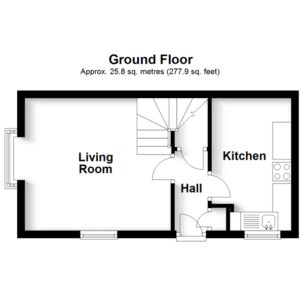 2 bed end terrace house to rent in The Rowans, Milton, Cambridge CB24