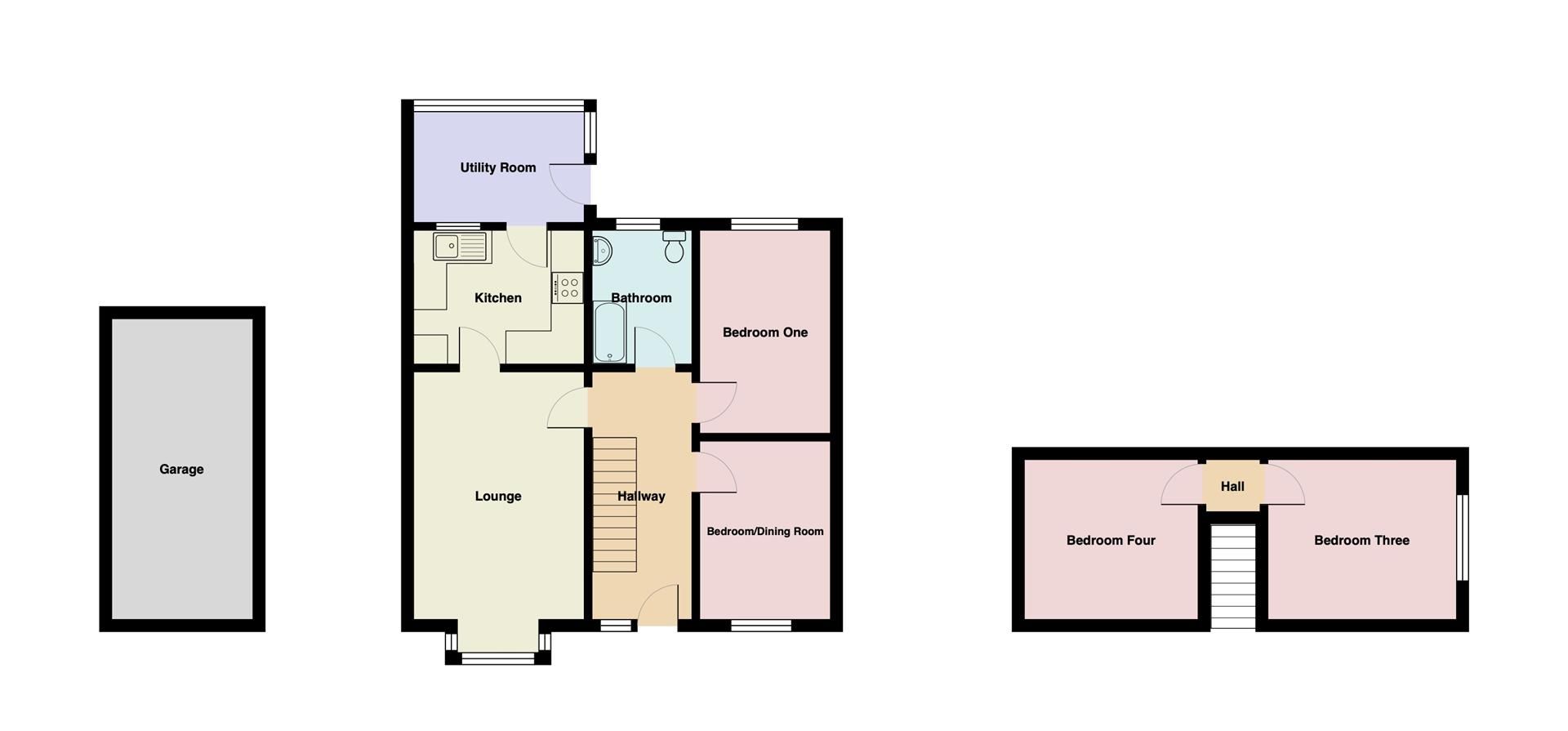4 bed semidetached bungalow for sale in Sykelands Avenue, Halton