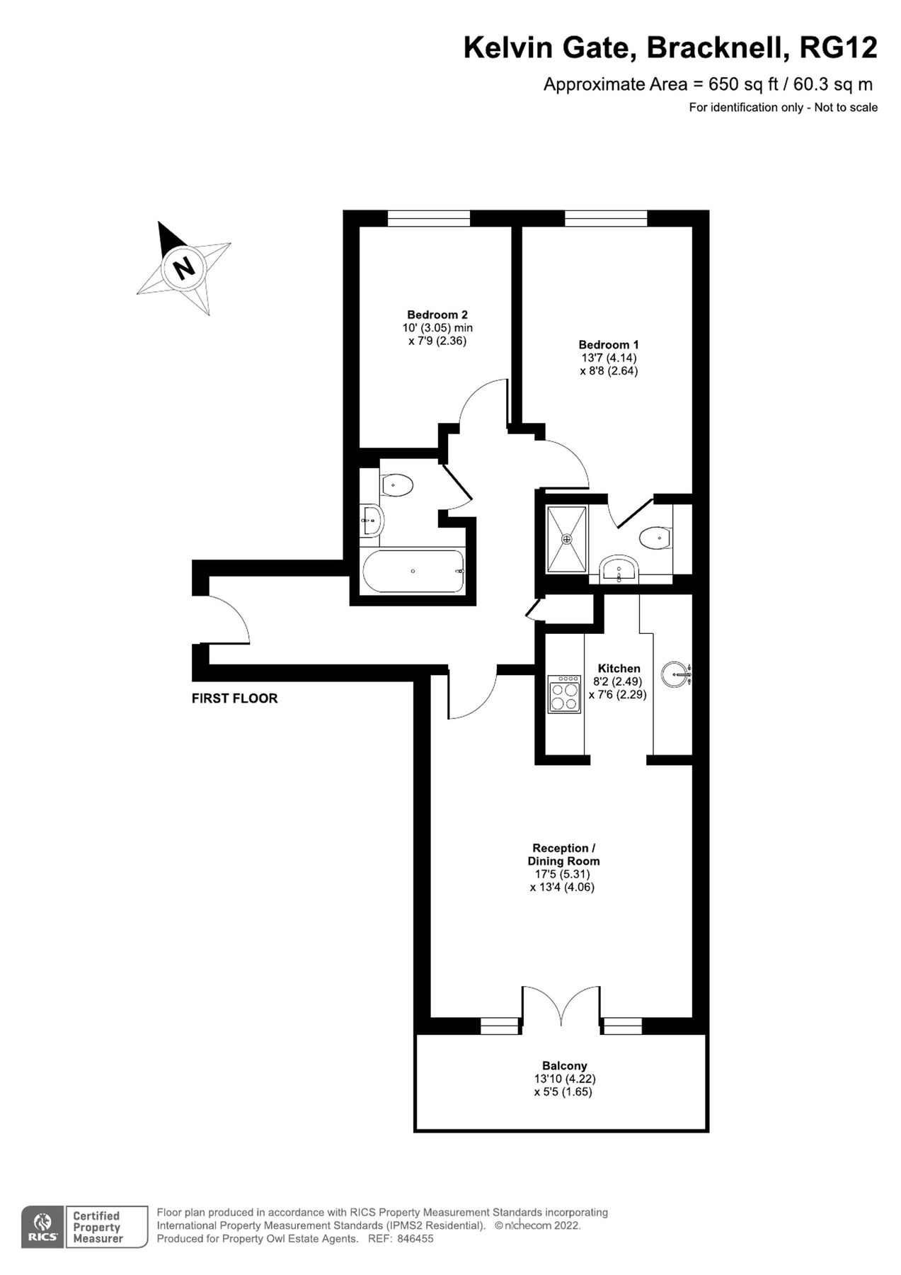 2 bed flat for sale in Kelvin Gate, Bracknell RG12 Zoopla