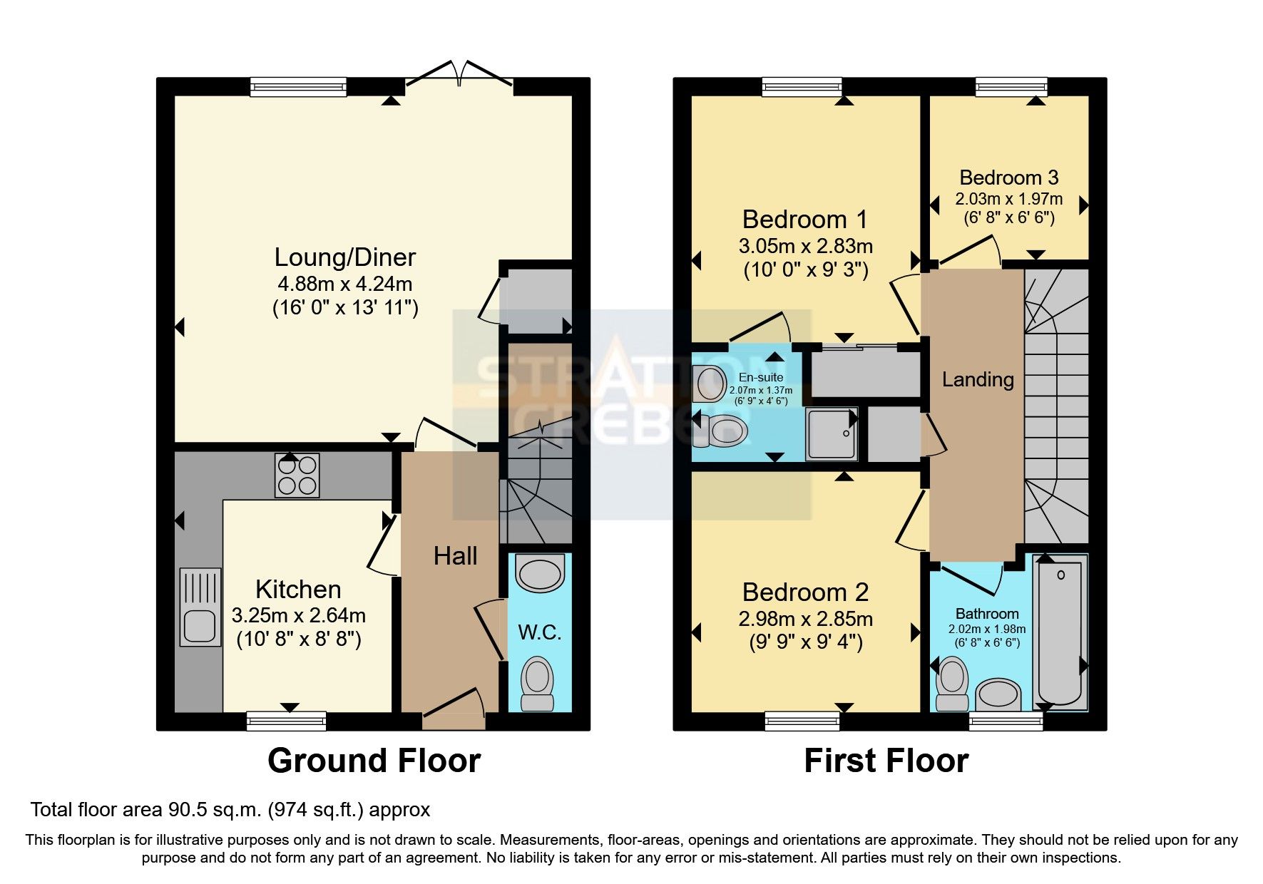 3 bed semidetached house for sale in Liskerrett Road, Liskeard