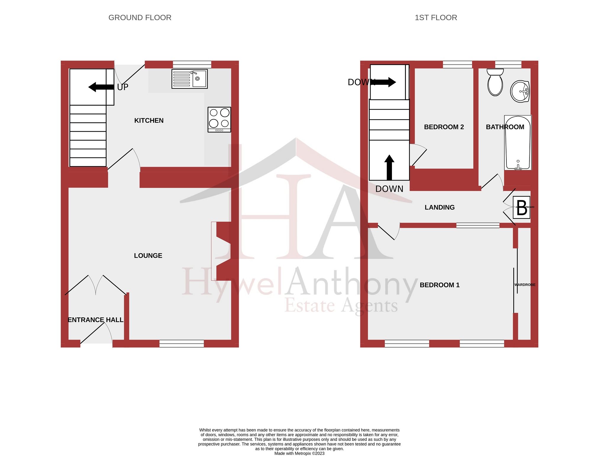 2 bed terraced house for sale in Cowbridge Road, Brynsadler, Pontyclun