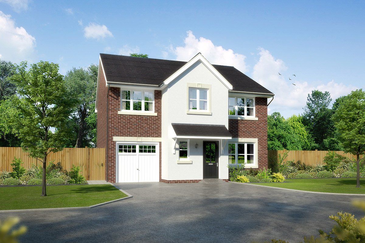 New home, 5 bed detached house for sale in "Heddon II" at Whittingham