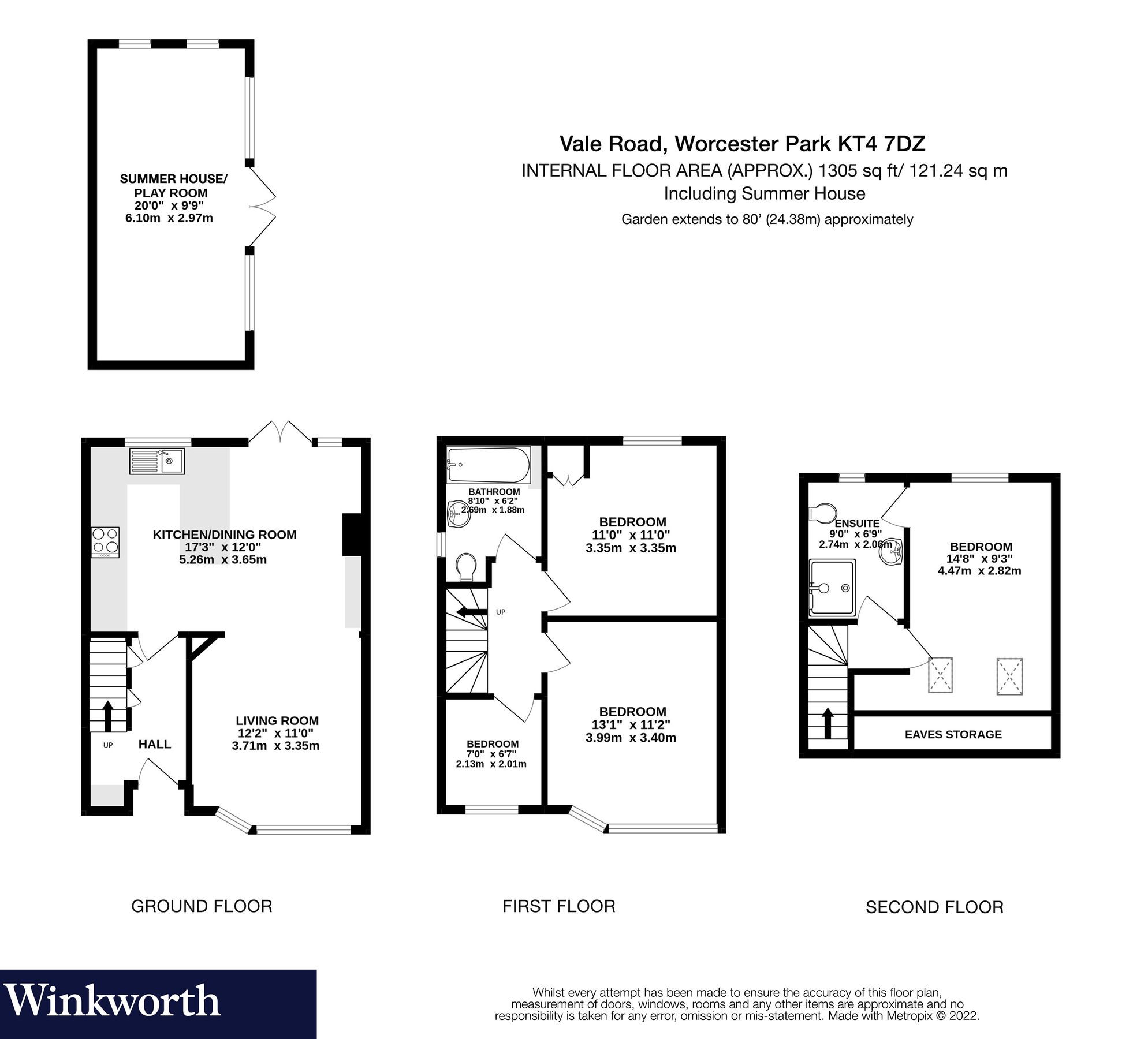 4 bed semidetached house for sale in Vale Road, Worcester Park, Surrey