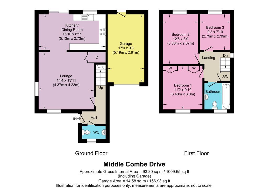 3 bed detached house for sale in Middle Combe Drive, Roundswell