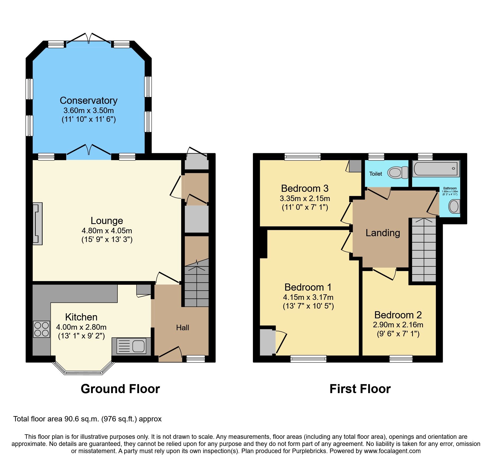 3 bed terraced house for sale in Blendworth Crescent, Havant PO9 Zoopla