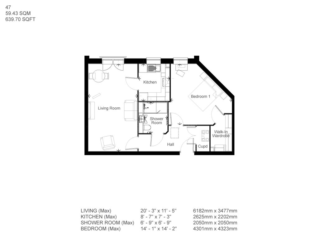 Floor plan 1