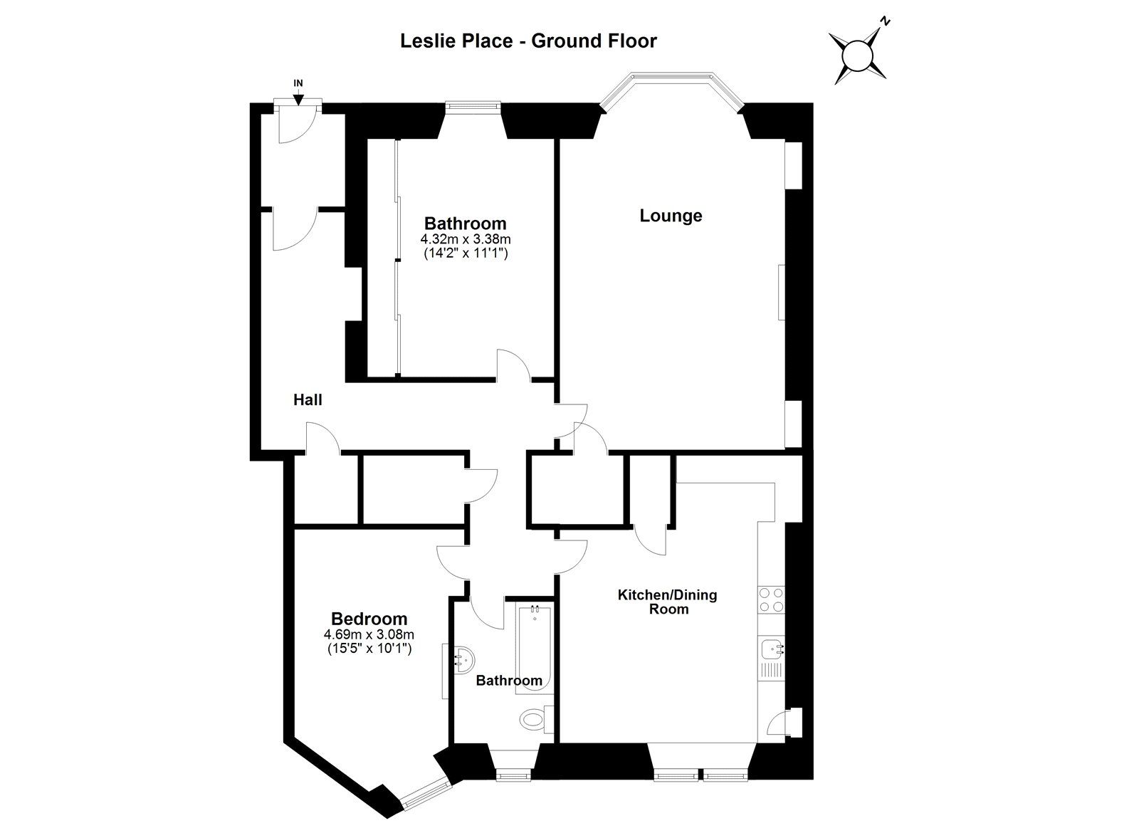 2 bed flat to rent in Leslie Place, Stockbridge, Edinburgh EH4 Zoopla