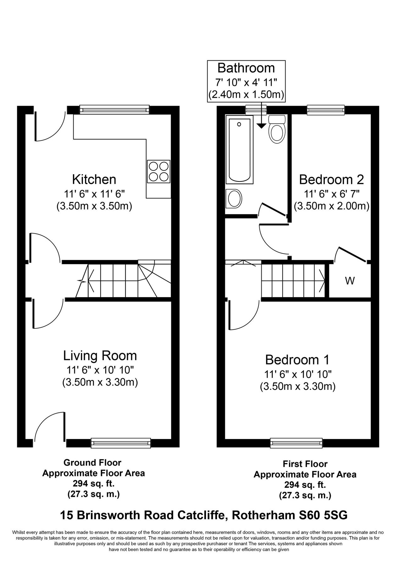 2 bed terraced house for sale in Brinsworth Road, Catcliffe S60 Zoopla