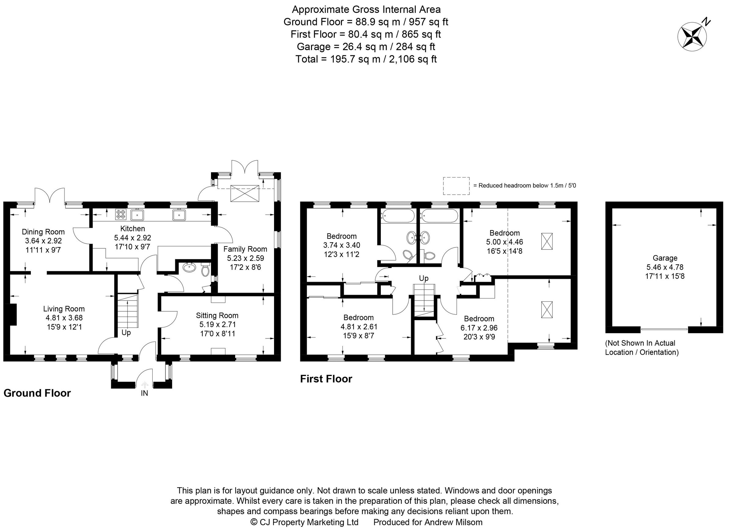 4 bed detached house for sale in Northcroft, Wooburn Green, High
