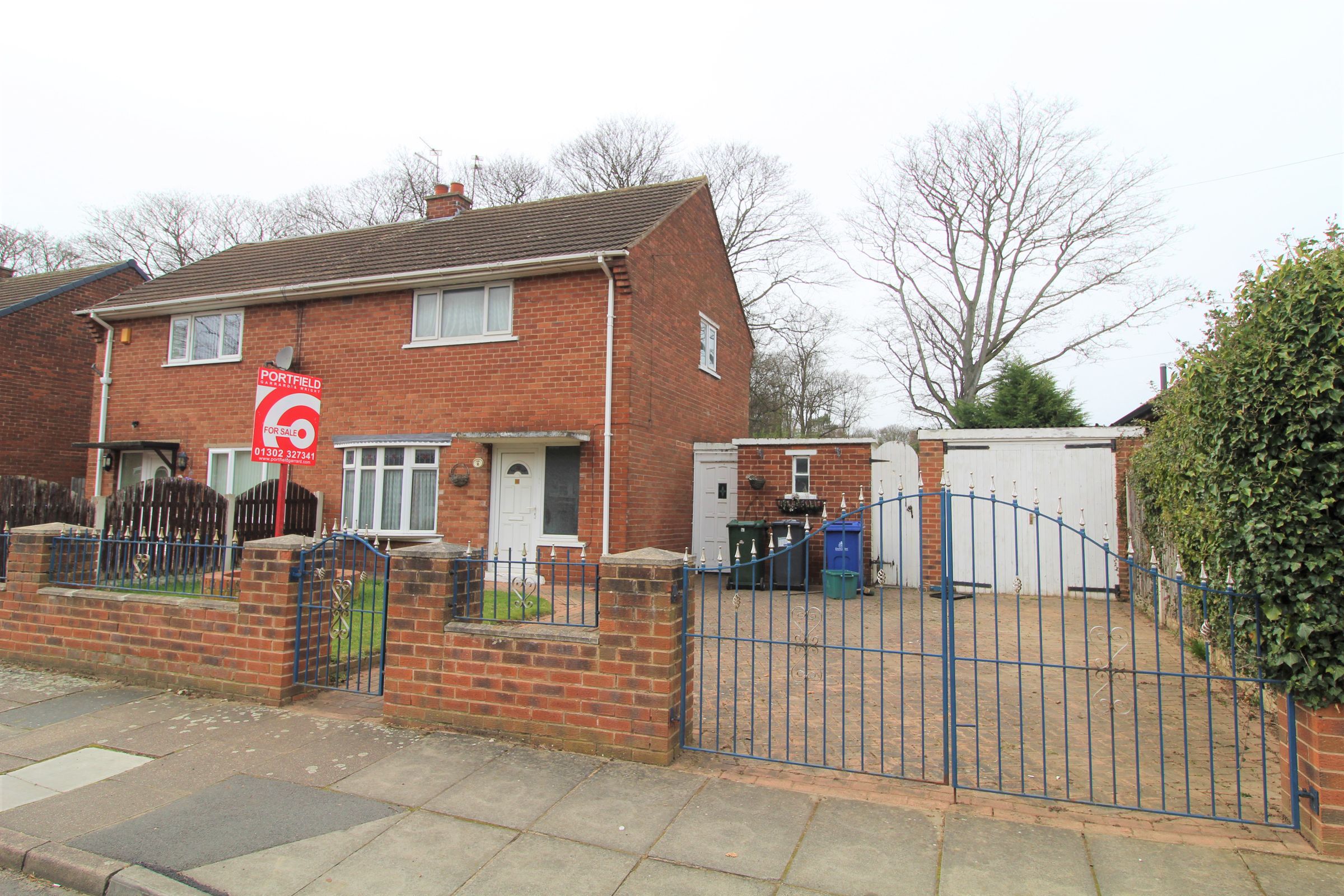 2 bed semidetached house for sale in Almond Road, Cantley, Doncaster