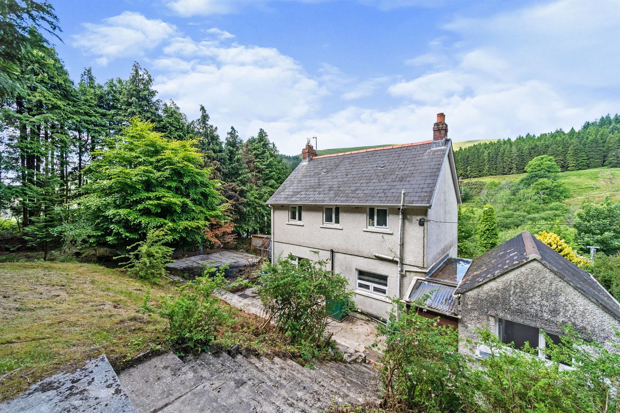 3 bed terraced house for sale in Vale View Terrace, Nantymoel, Bridgend