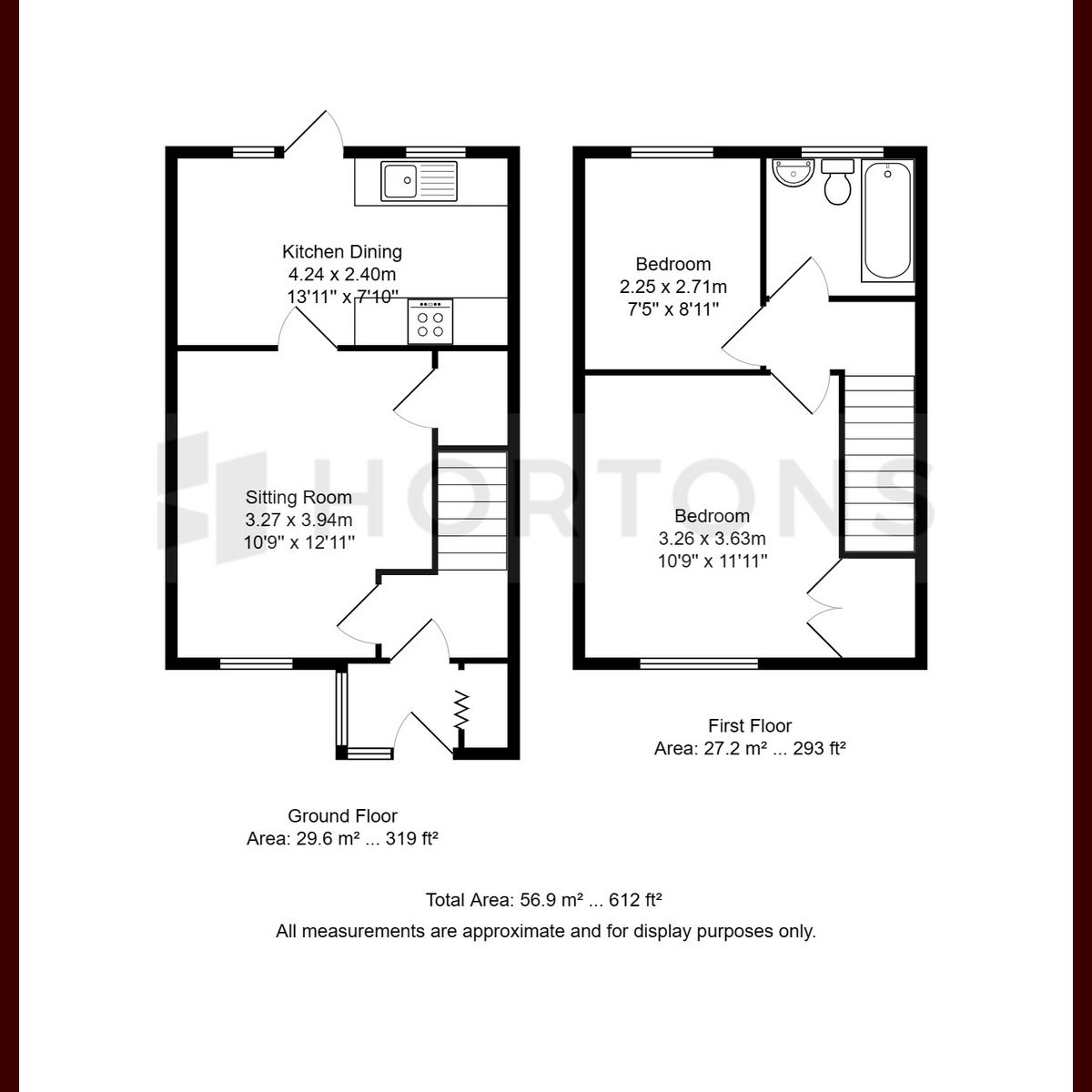 2 bed terraced house for sale in Blenheim Rise, Kings Sutton OX17 Zoopla