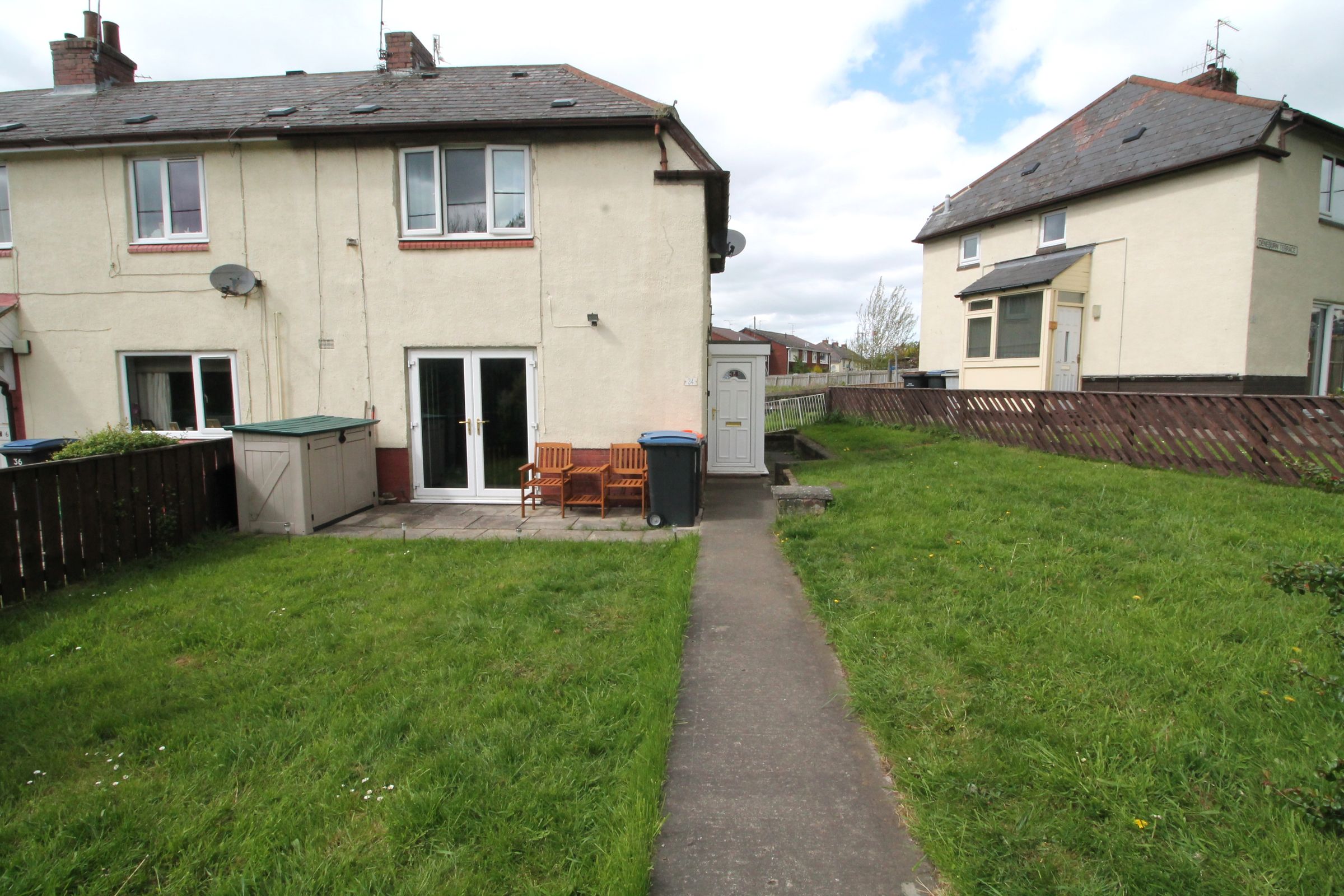 2 bed end terrace house for sale in Deneburn Terrace, Consett, County