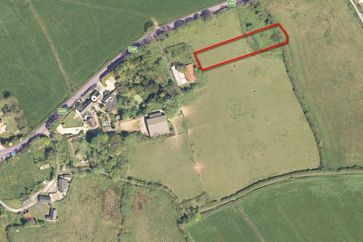 Land for sale in Land At Horns Cross, Plot B, Bideford, Devon EX395Dn