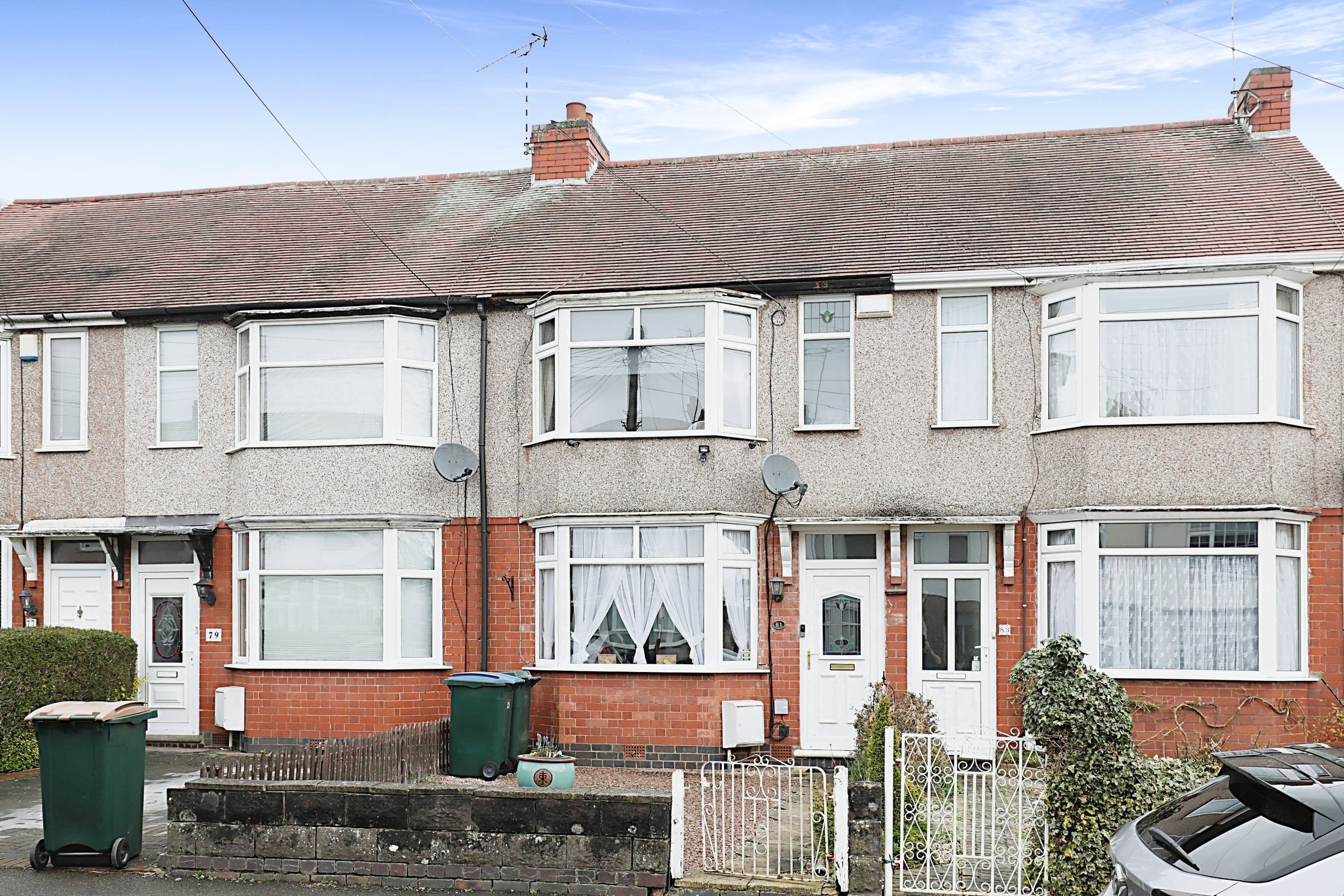 2 bed terraced house for sale in Erithway Road, Coventry, West Midlands