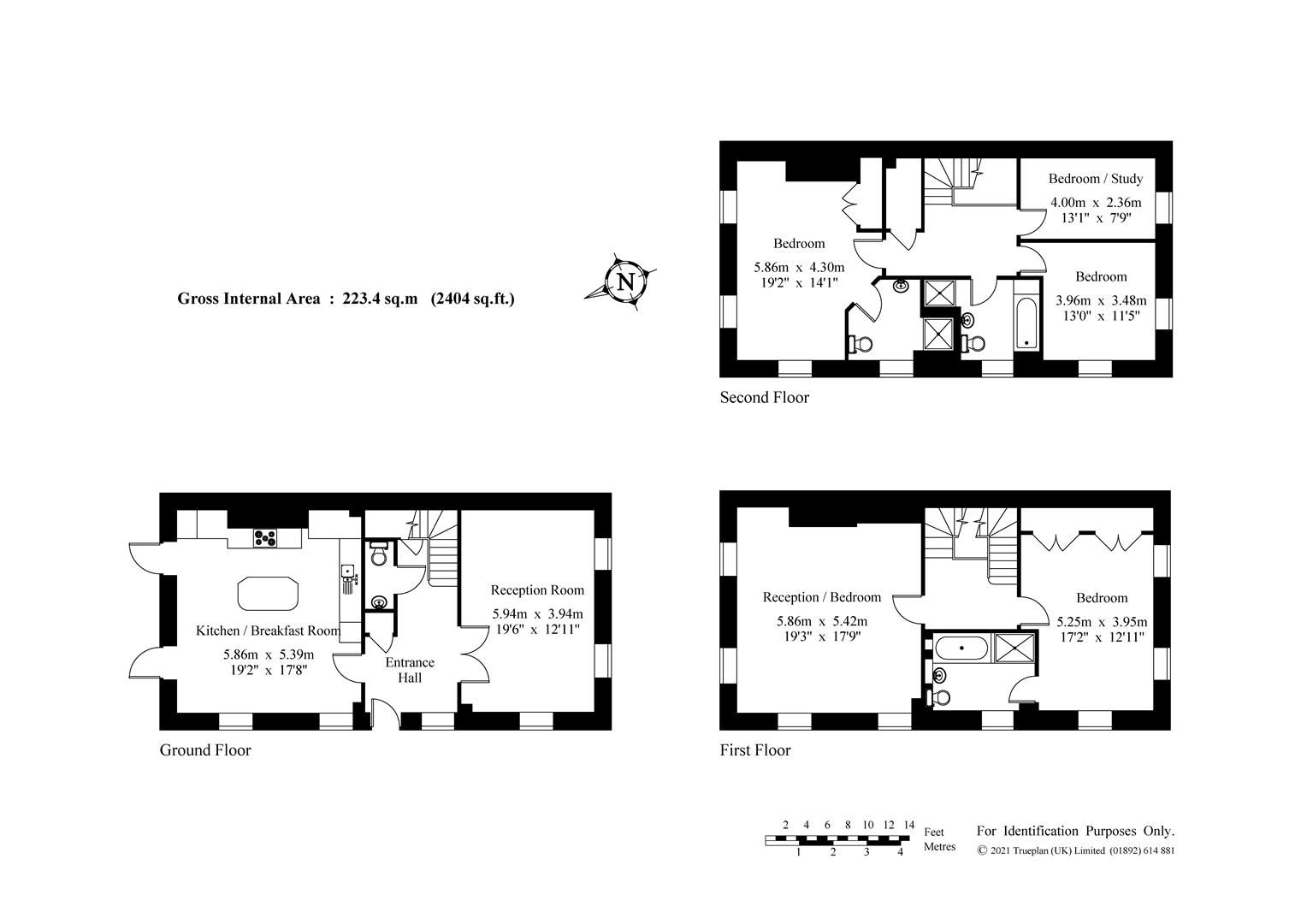 5 bed property for sale in Birchfield, Sundridge, Nr Sevenoaks TN14