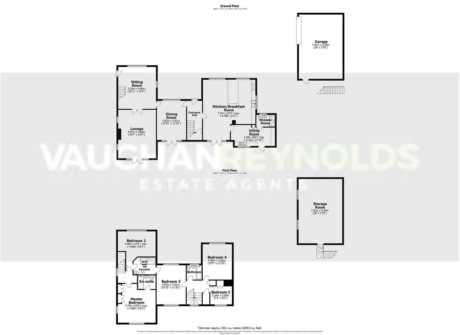 5 bed detached house for sale in Campden Road, Clifford Chambers