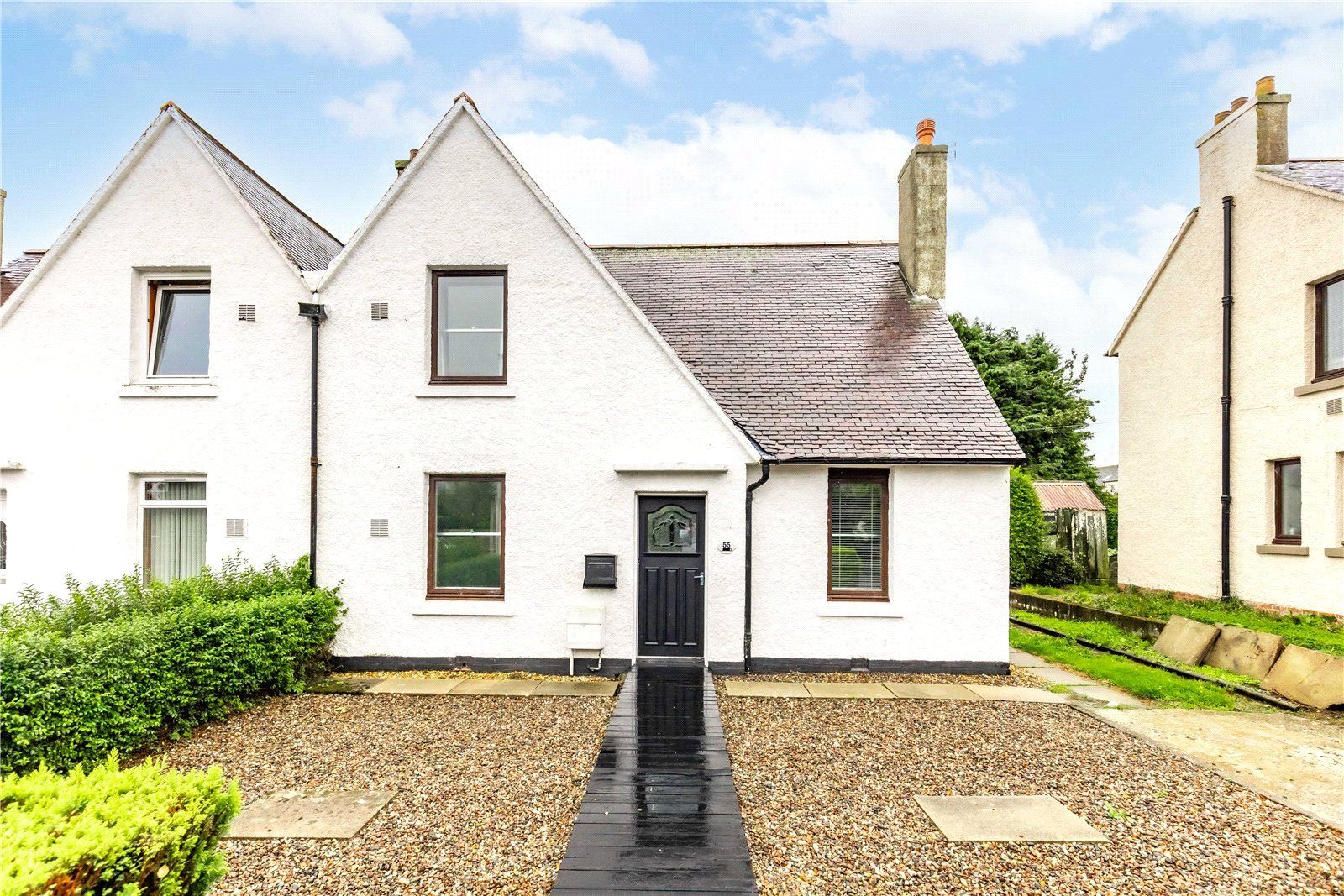 3 bed semidetached house to rent in 55 Market Street, Stoneywood