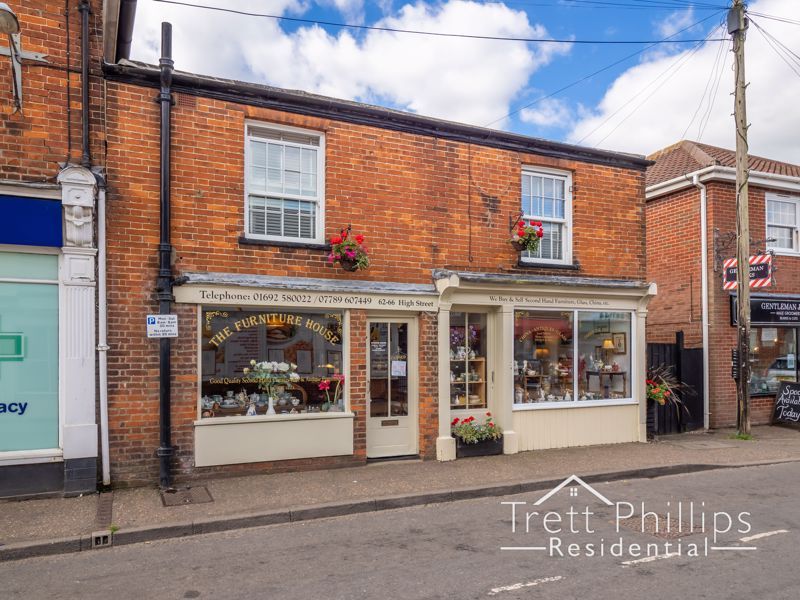 2 bed terraced house for sale in High Street, Stalham, Norwich NR12