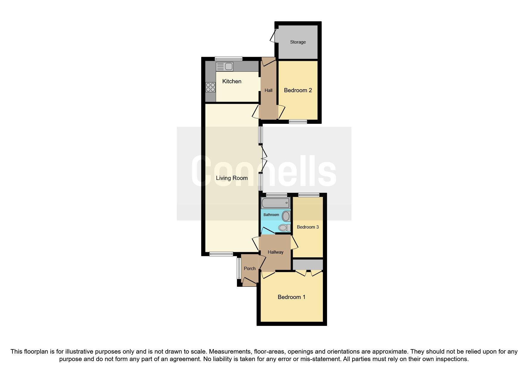 3 bed terraced bungalow for sale in Knaves Hill, Leighton Buzzard LU7