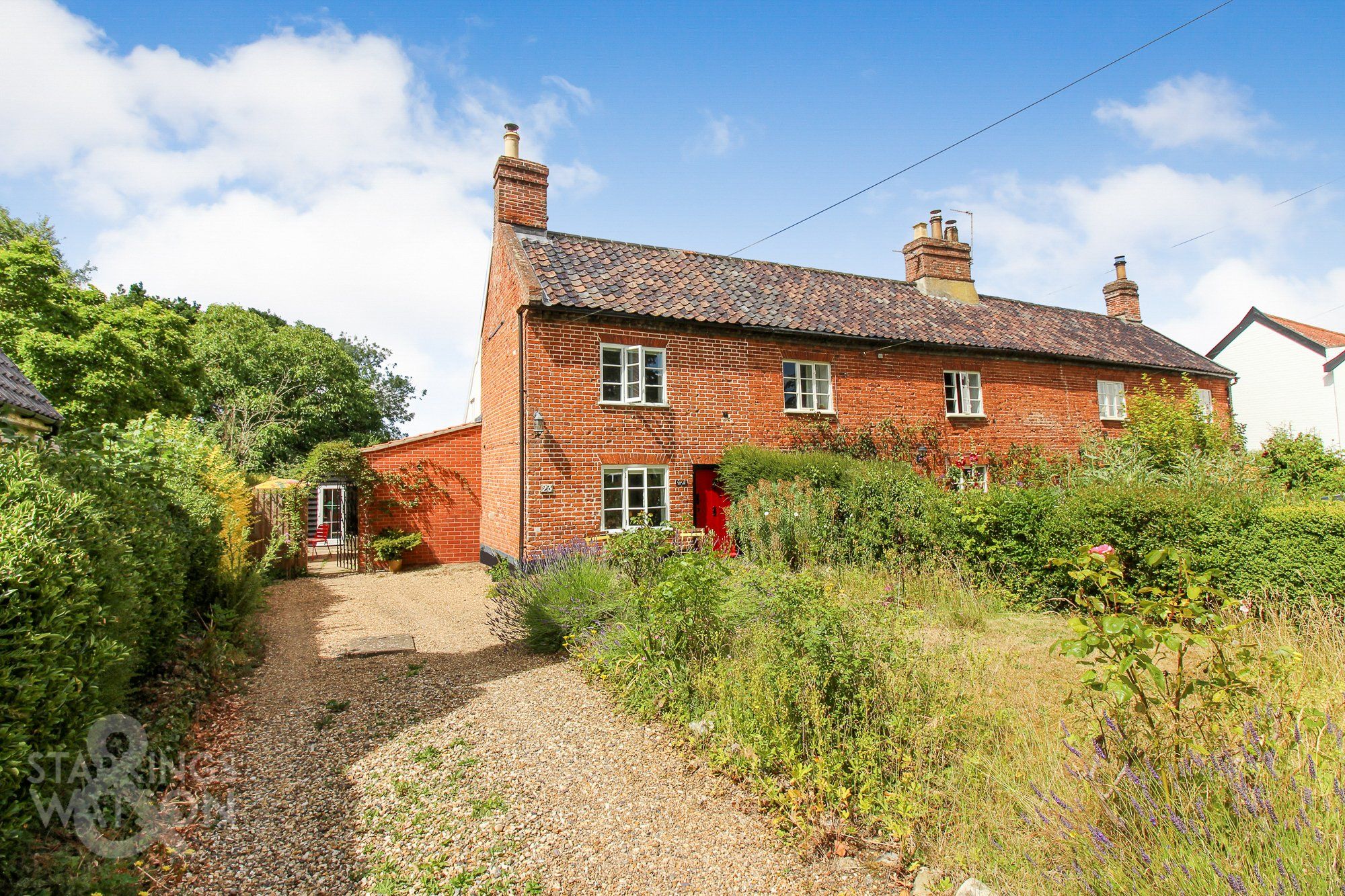 2 bed end terrace house for sale in The Street, Brooke, Norwich NR15