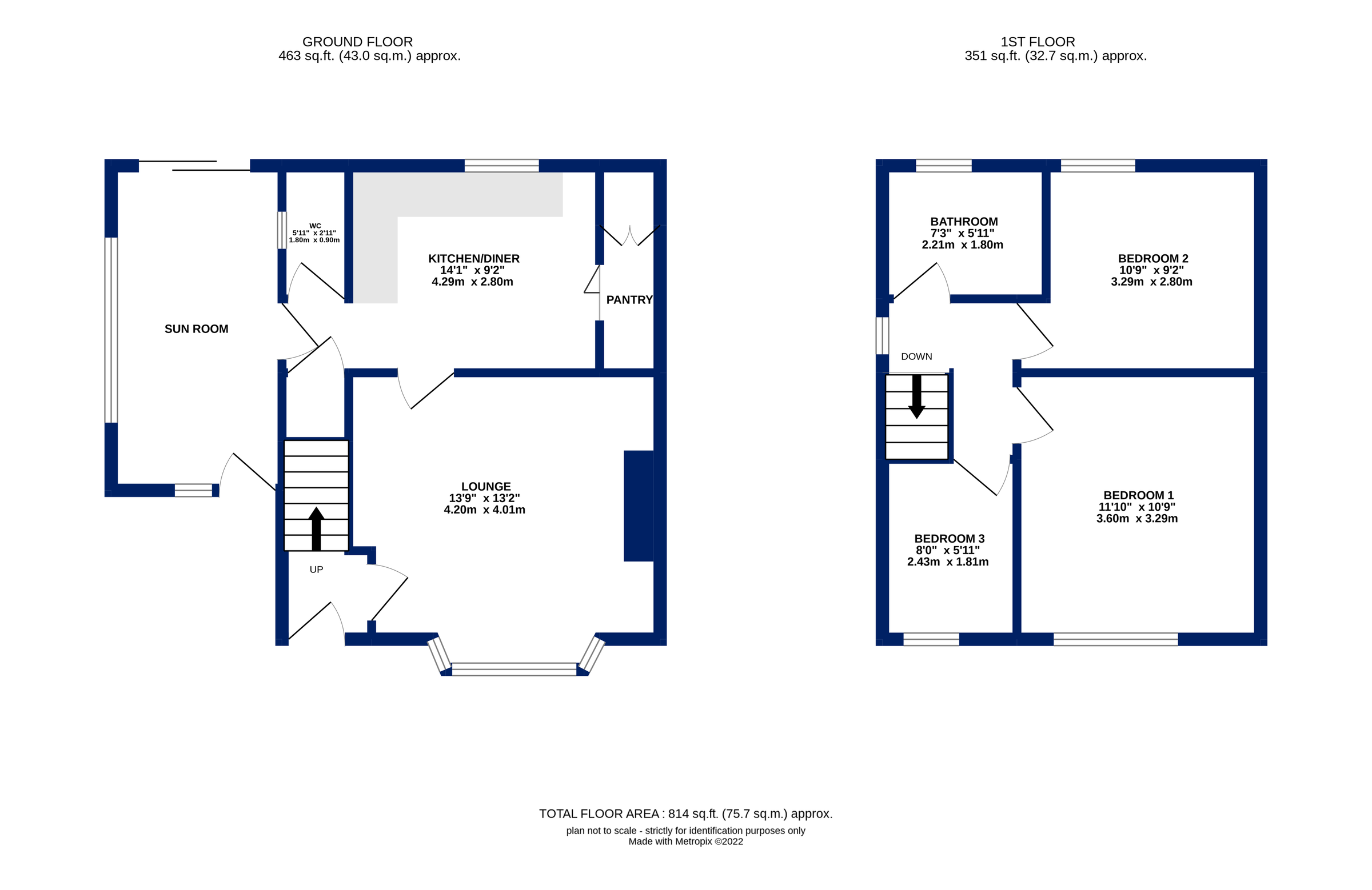 3 bed semidetached house for sale in Glenmere Mount, Yeadon, Leeds