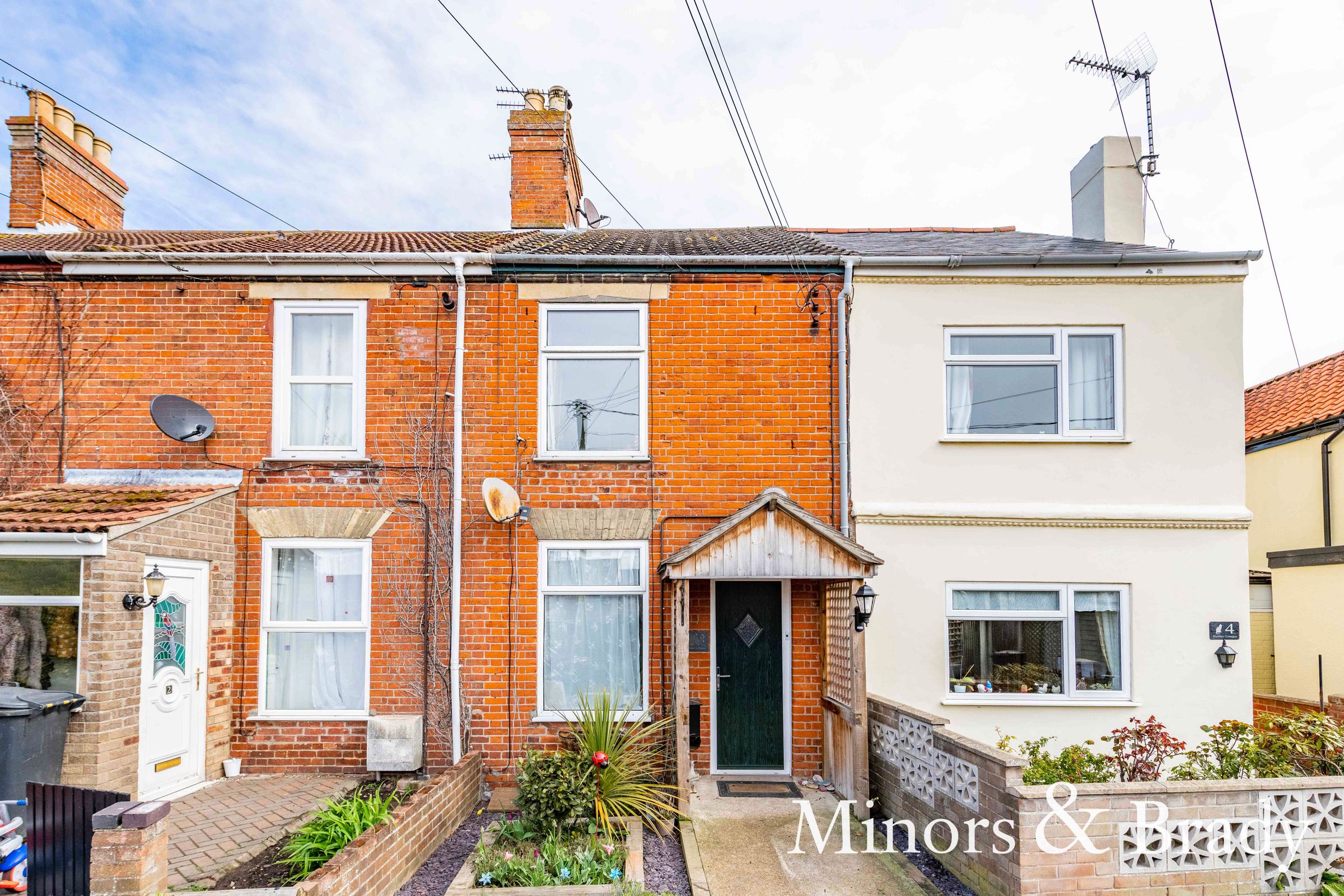 3 bed terraced house for sale in Market Place, Kessingland, Lowestoft