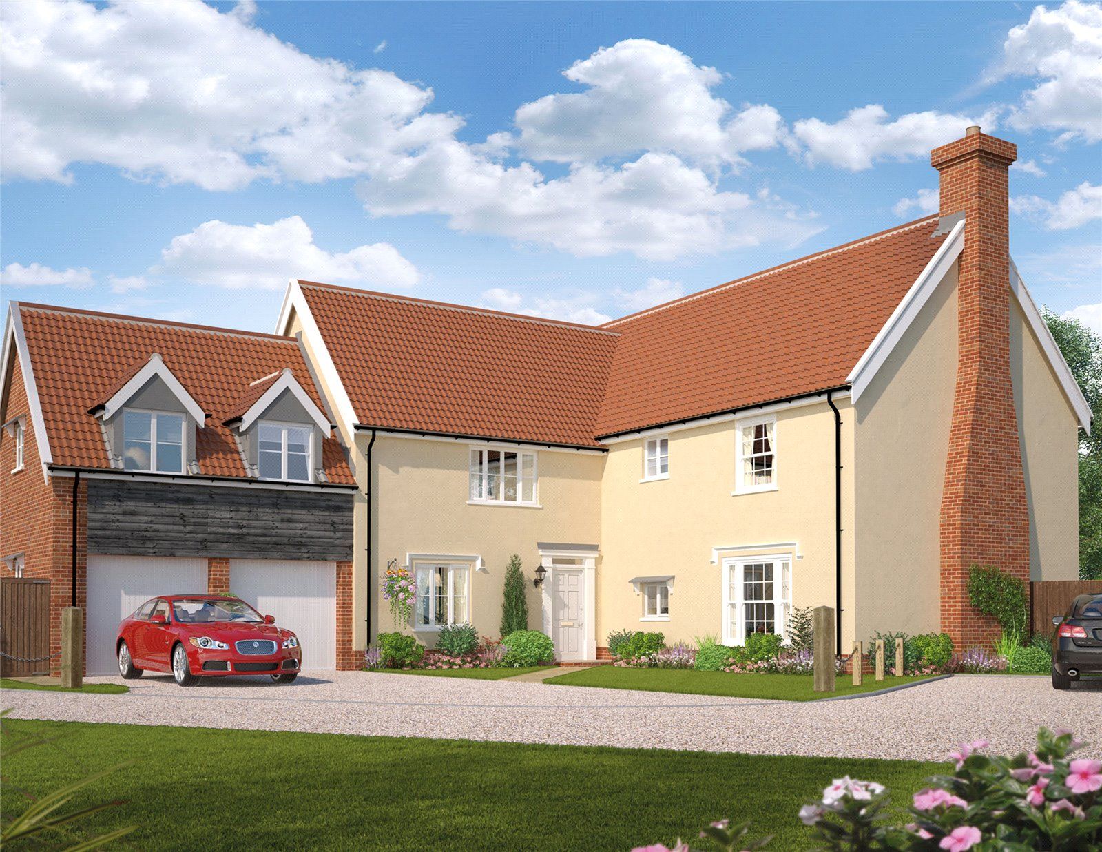 New home, 5 bed detached house for sale in New Road, Melbourn, Royston