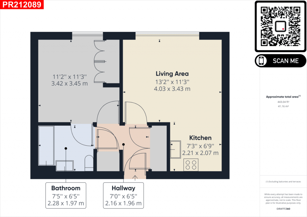 1 bed flat to rent in Pembroke Broadway, Camberley, London, 1 Bed