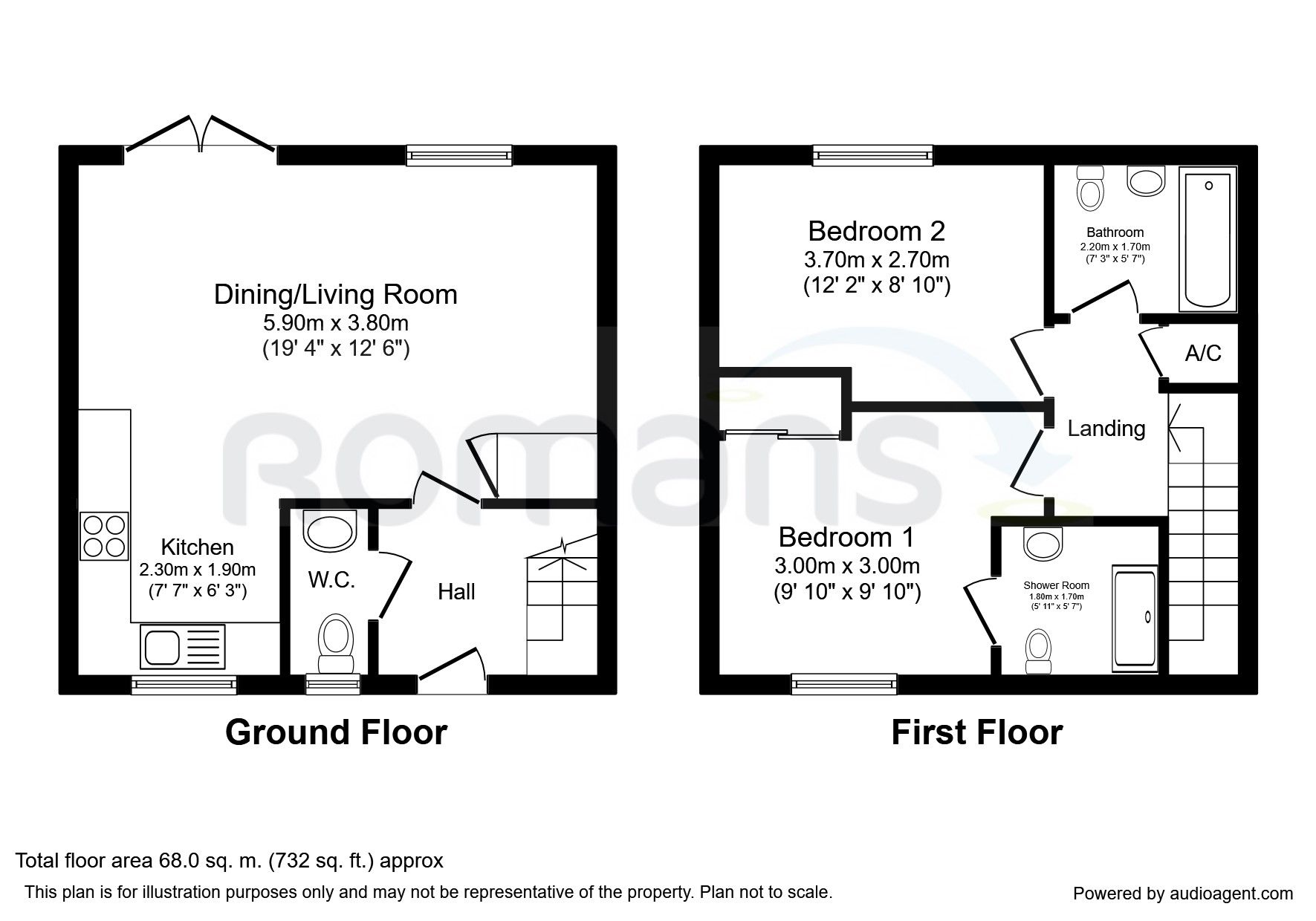 2 bed terraced house to rent in Holymead, Calcot RG31 Zoopla