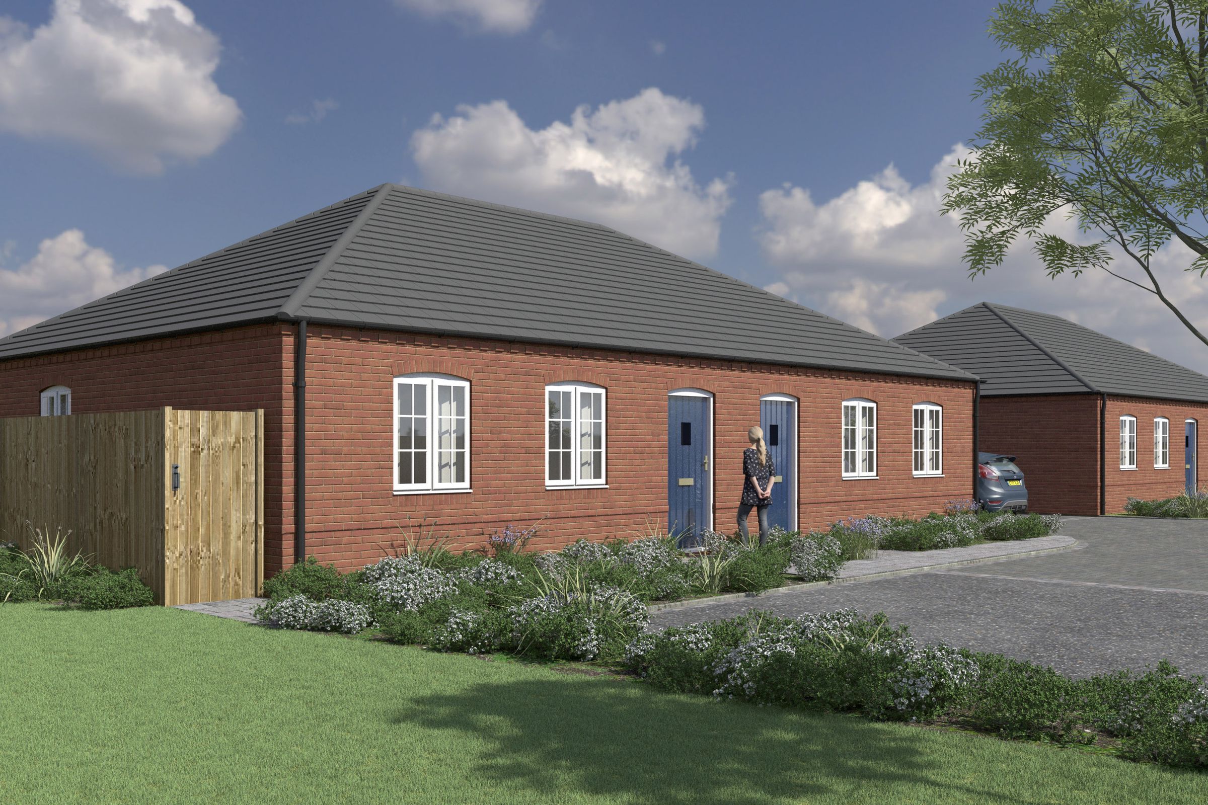 New home, 2 bed bungalow for sale in Pankhurst Way, Shepshed, Loughborough LE12 Zoopla