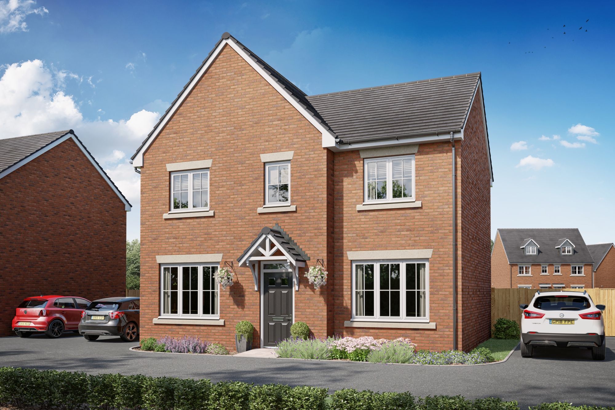 New home, 4 bed detached house for sale in Pearl Lane, Astley Cross