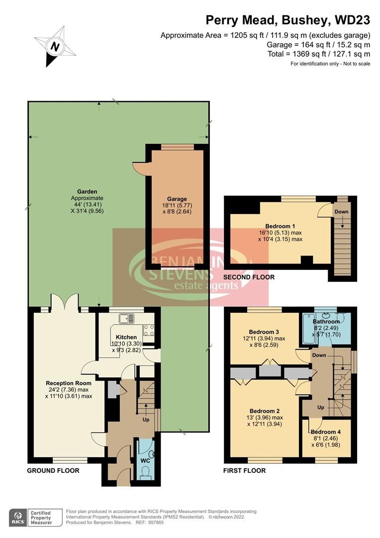 4 bed semidetached house for sale in Perry Mead, Bushey WD23 Zoopla