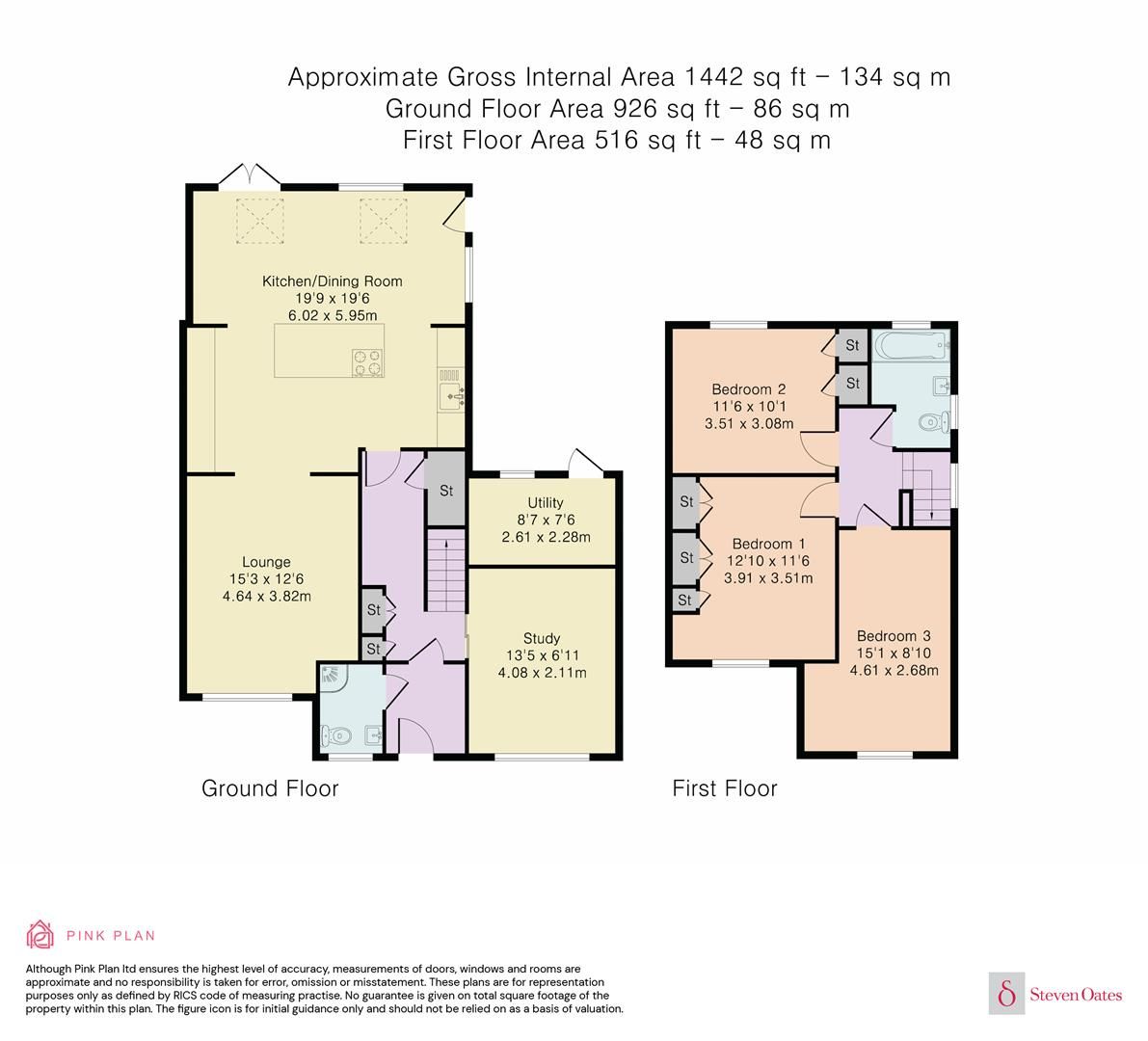 3 bed semidetached house for sale in Cowper Crescent, Hertford SG14
